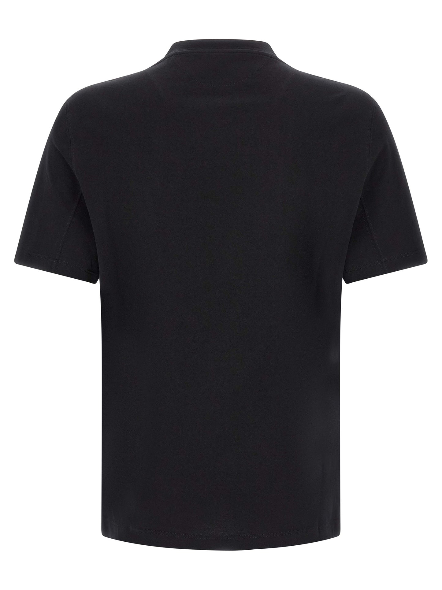 Brunello Cucinelli Men Logo Embroidery T-Shirt BRUNELLO CUCINELLI