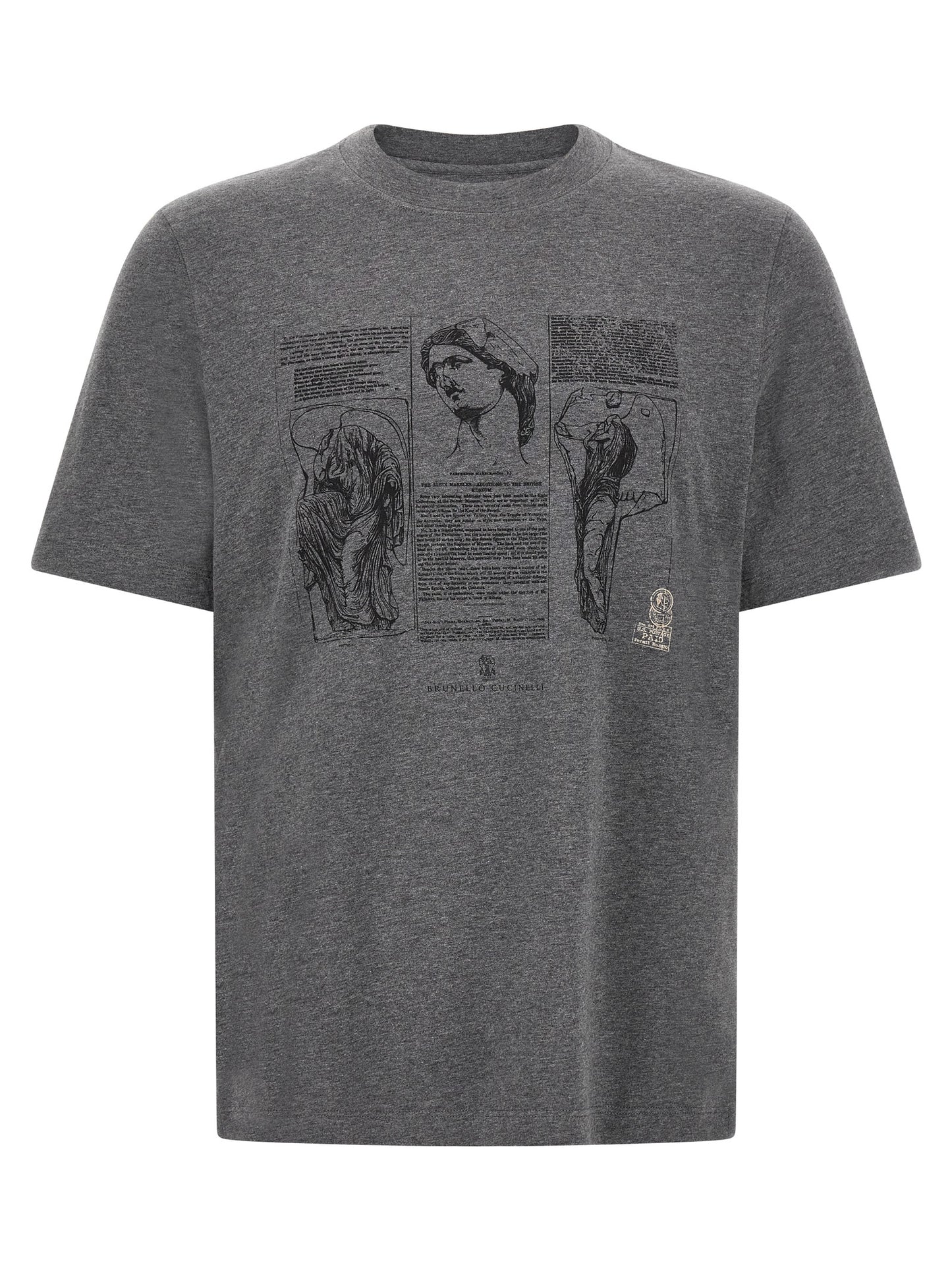 Brunello Cucinelli Men 'Partenone' T-Shirt BRUNELLO CUCINELLI