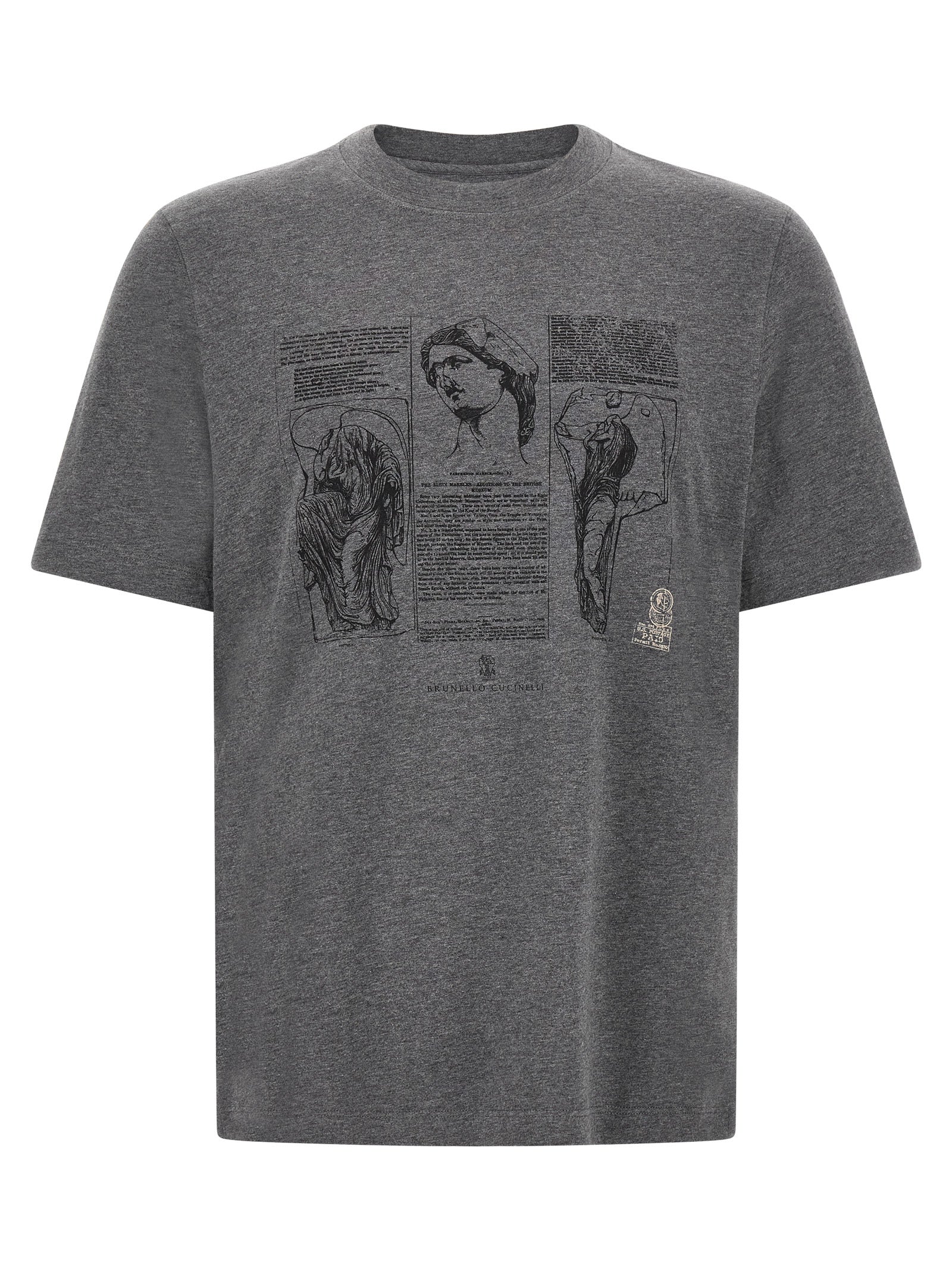 Brunello Cucinelli Men 'Partenone' T-Shirt BRUNELLO CUCINELLI
