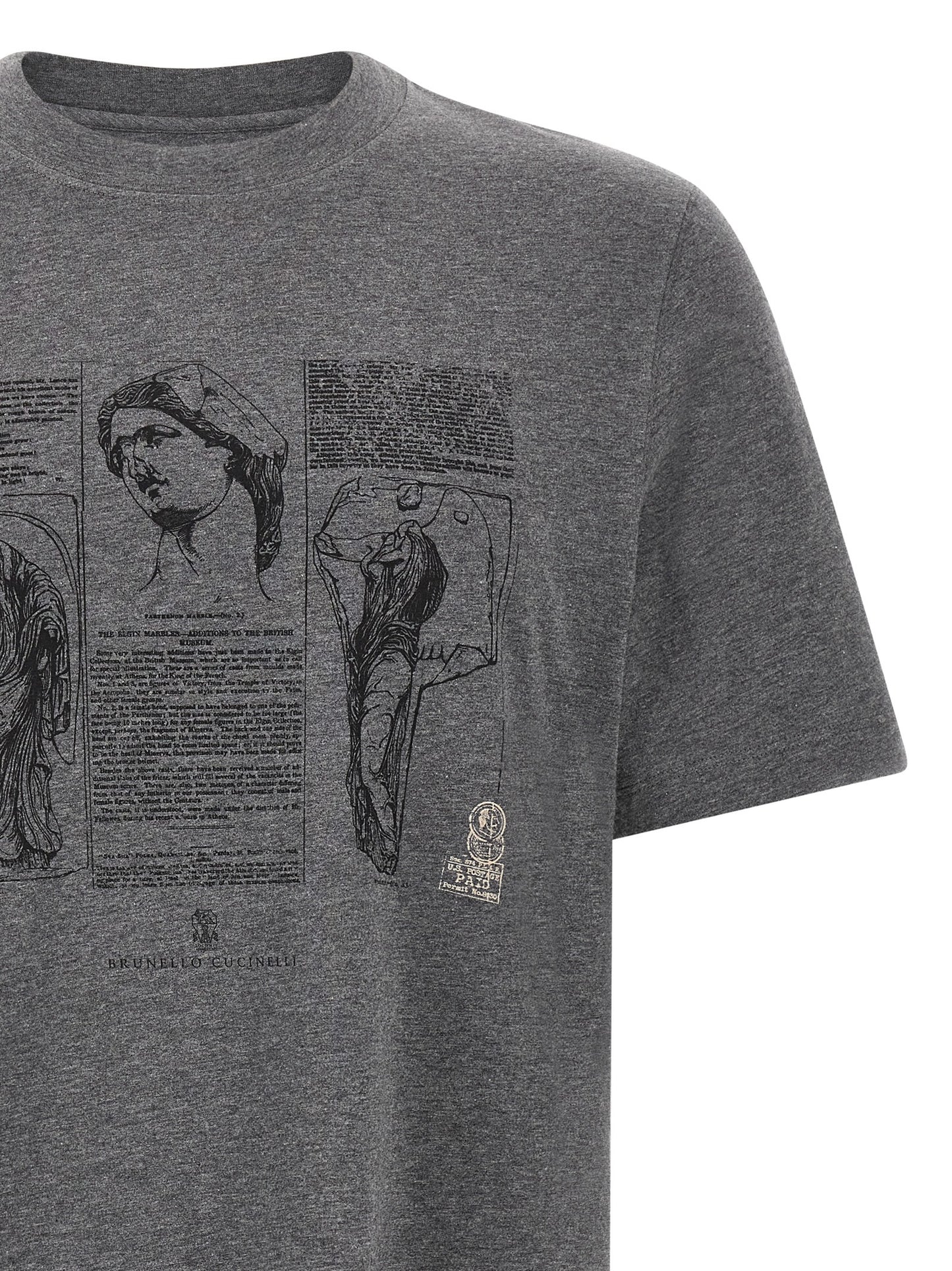 Brunello Cucinelli Men 'Partenone' T-Shirt BRUNELLO CUCINELLI