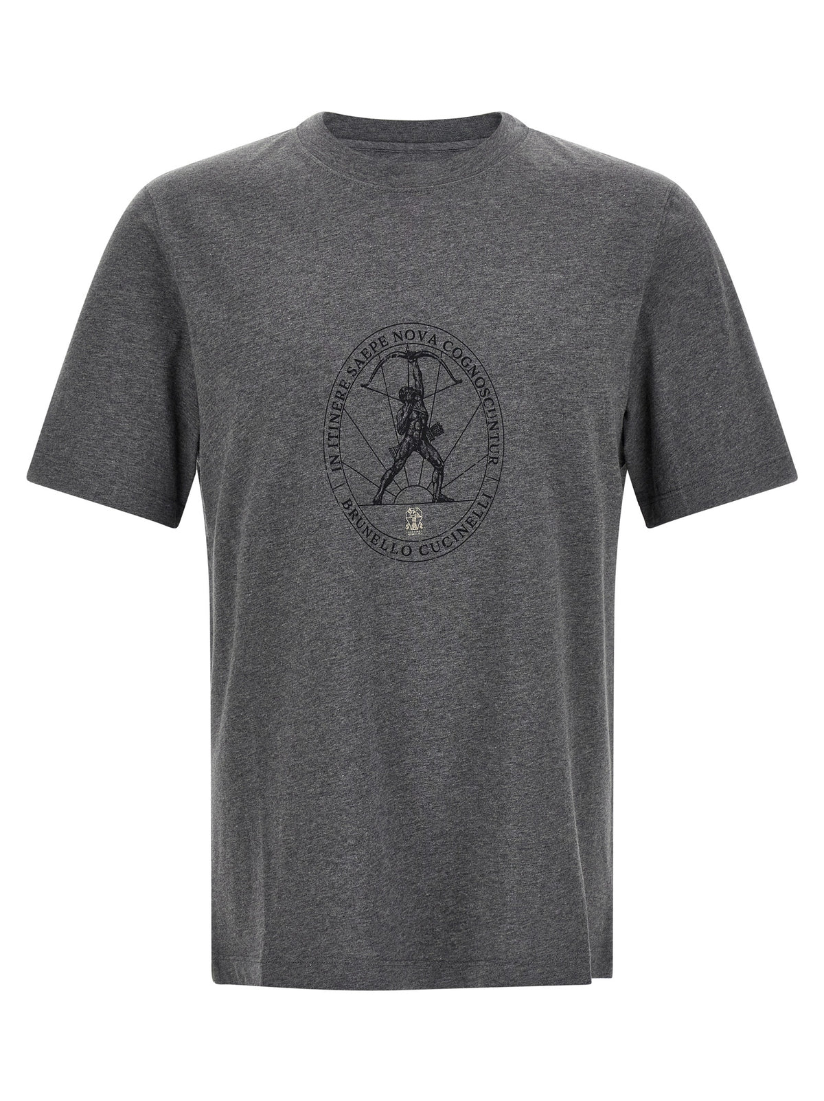 Brunello Cucinelli Men Printed T-Shirt BRUNELLO CUCINELLI