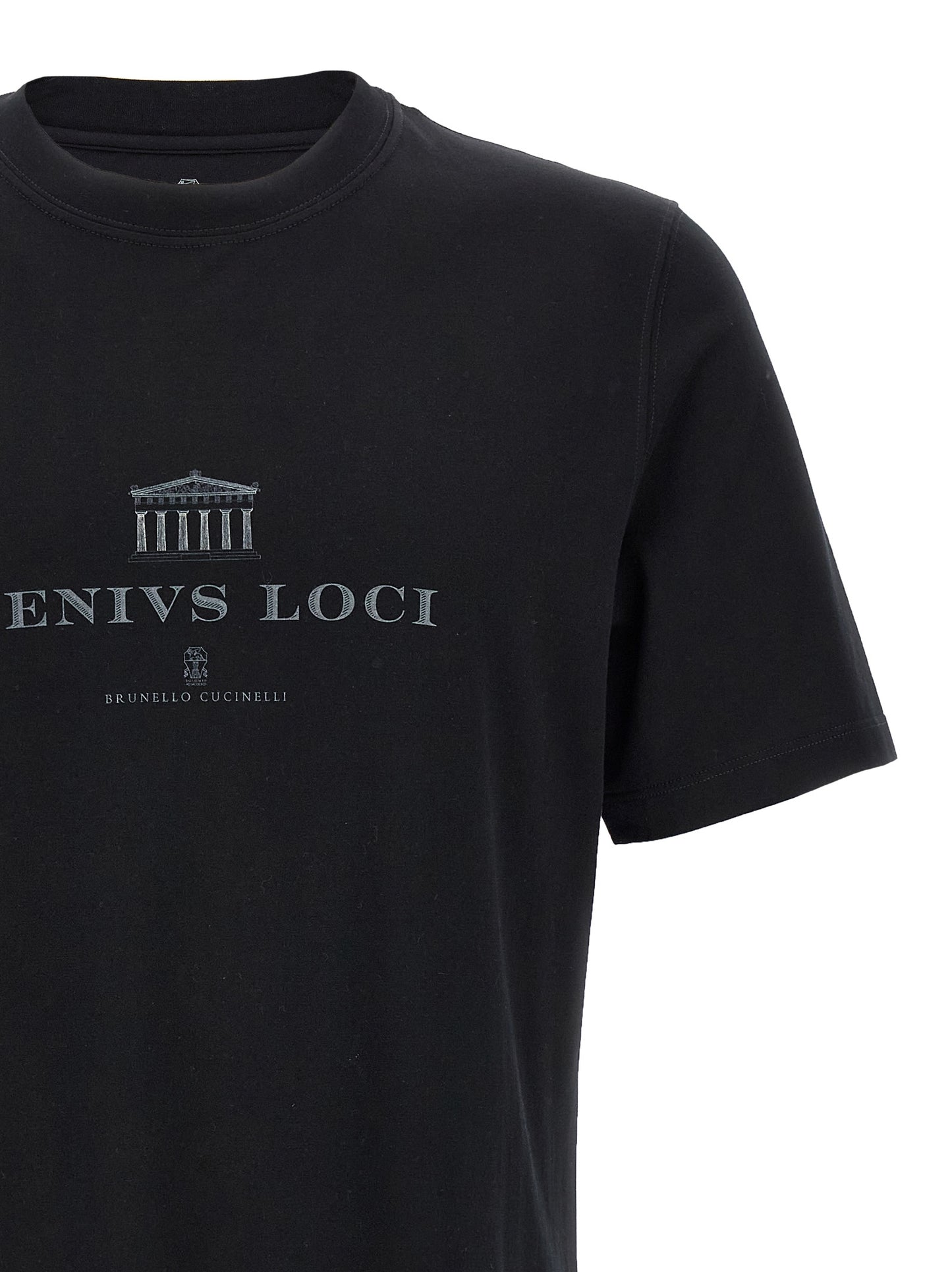 Brunello Cucinelli Men 'Genius Loci' T-Shirt BRUNELLO CUCINELLI