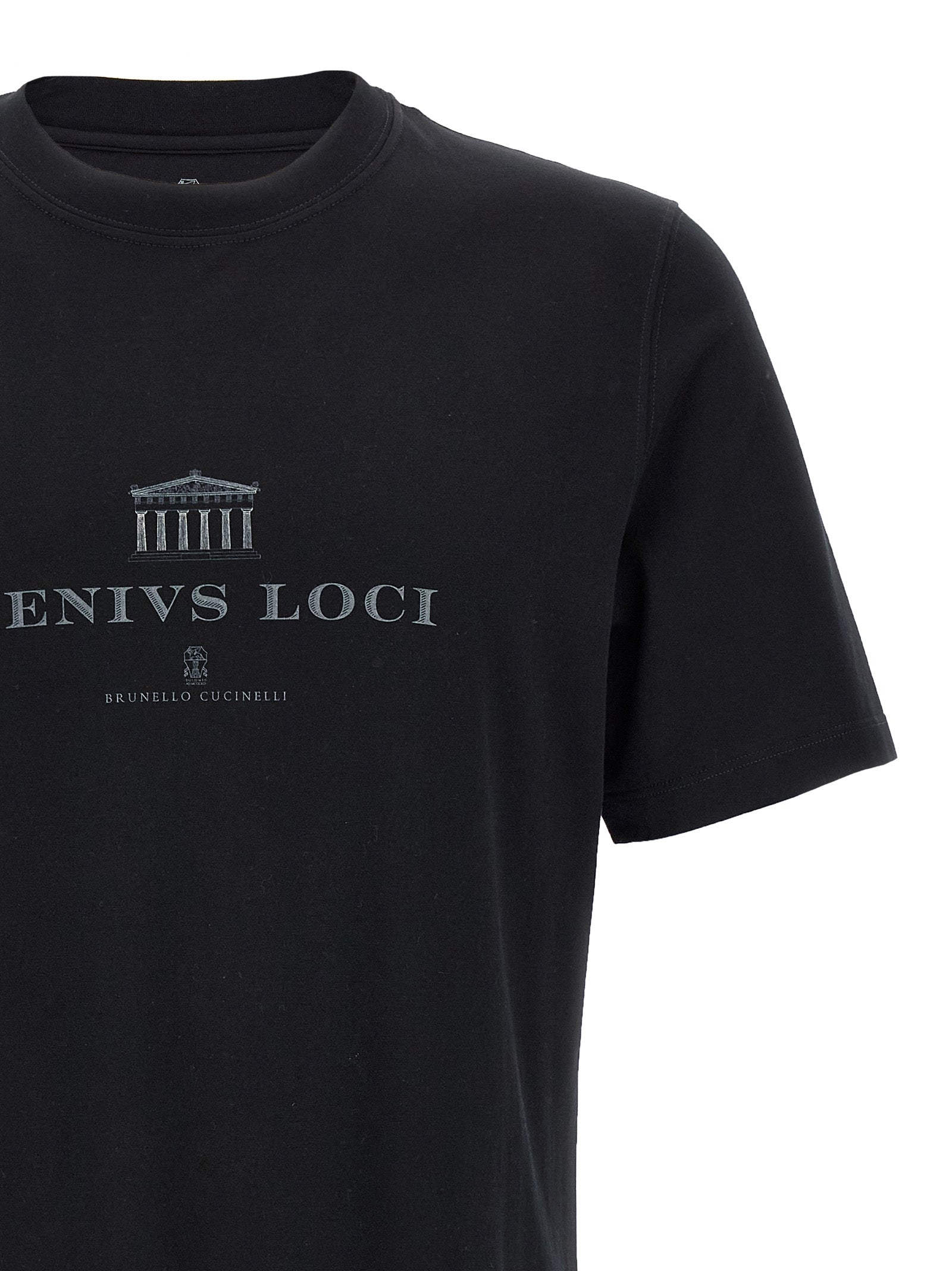 Brunello Cucinelli Men 'Genius Loci' T-Shirt BRUNELLO CUCINELLI