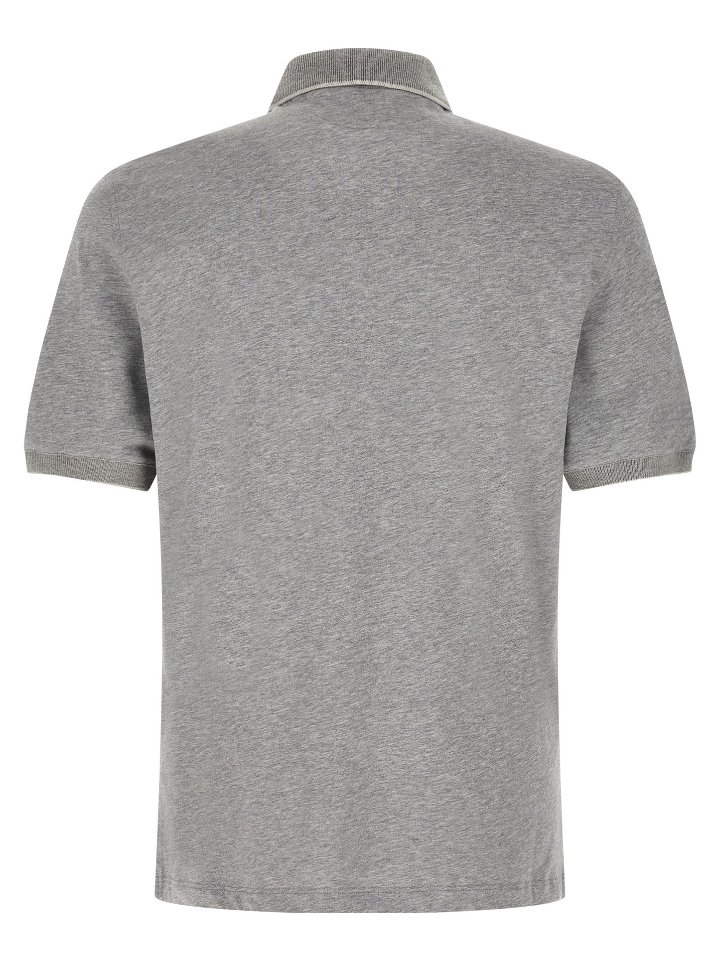 Brunello Cucinelli Men Stretch Jersey Polo Shirt BRUNELLO CUCINELLI