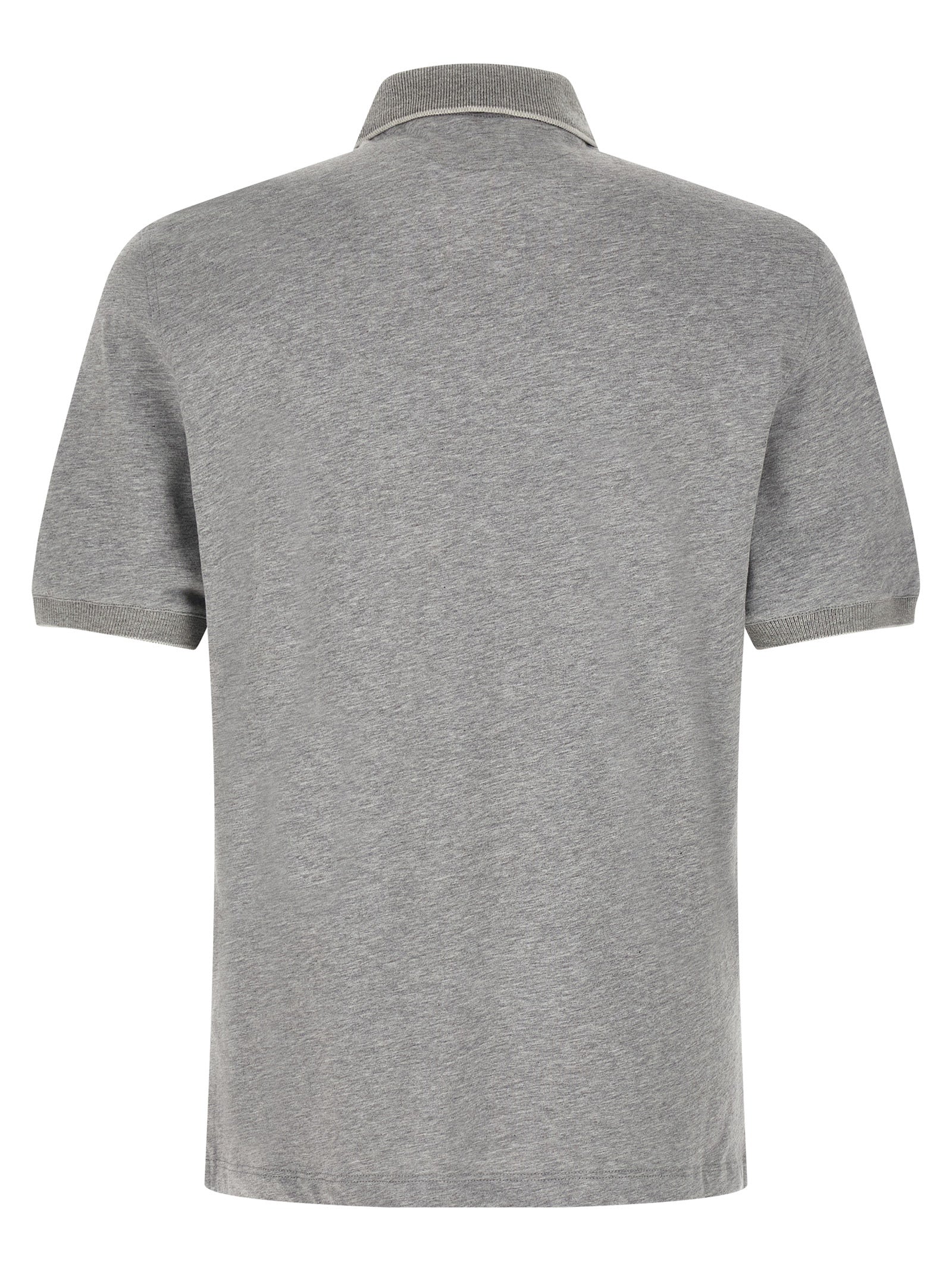 Brunello Cucinelli Men Stretch Jersey Polo Shirt BRUNELLO CUCINELLI
