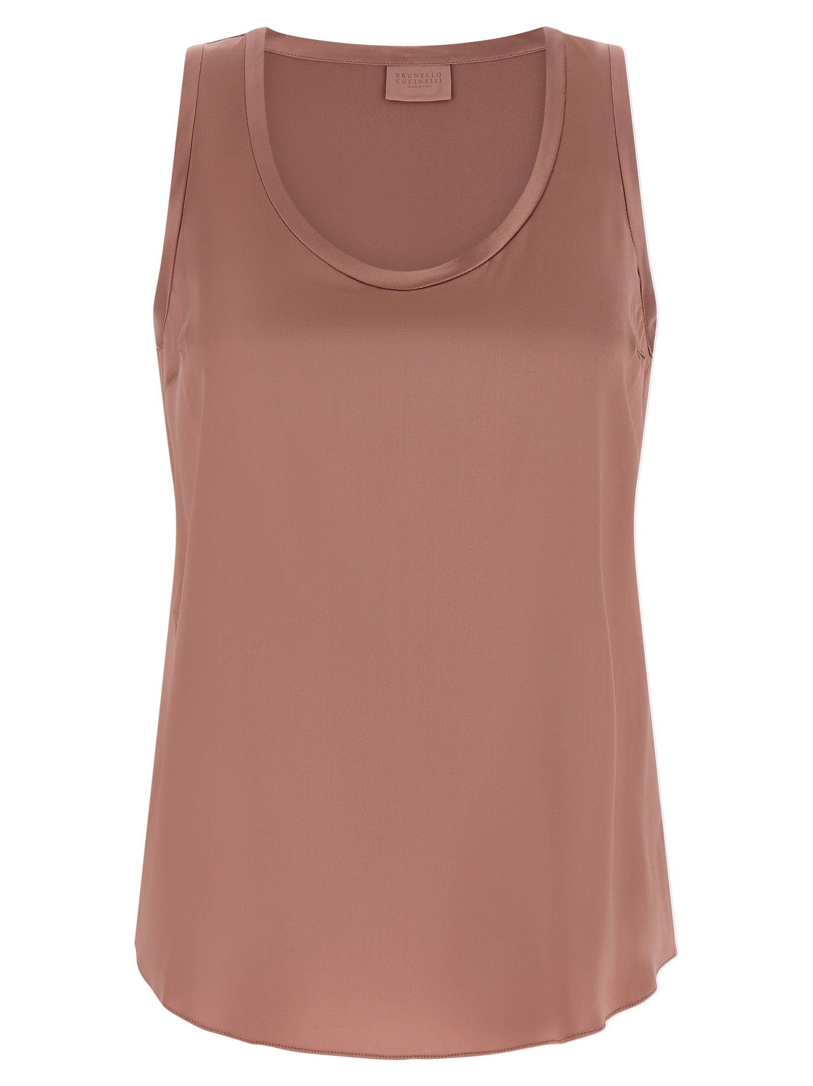 Brunello Cucinelli Women Satin Top BRUNELLO CUCINELLI