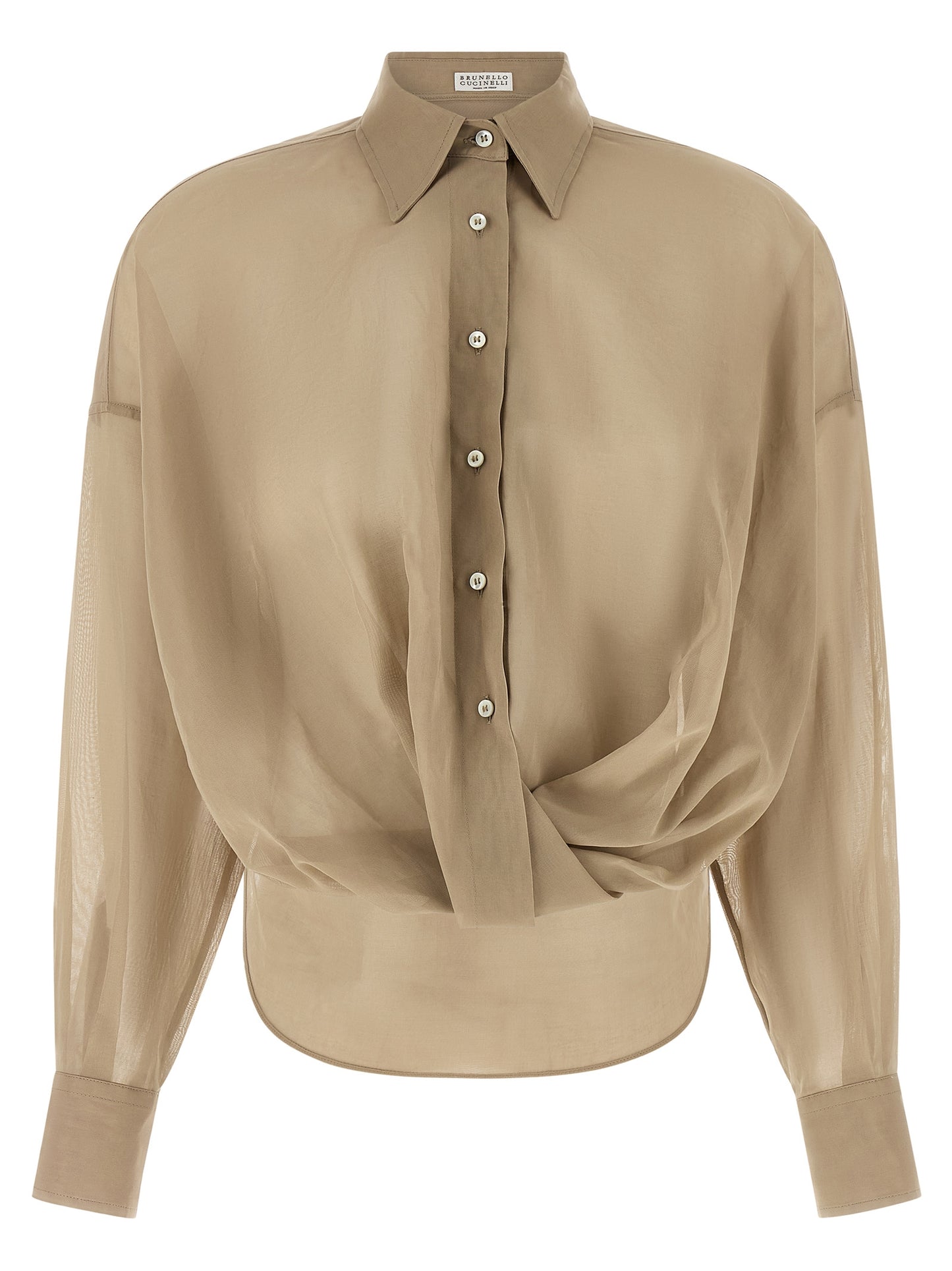 Brunello Cucinelli Women Taffeta Shirt BRUNELLO CUCINELLI