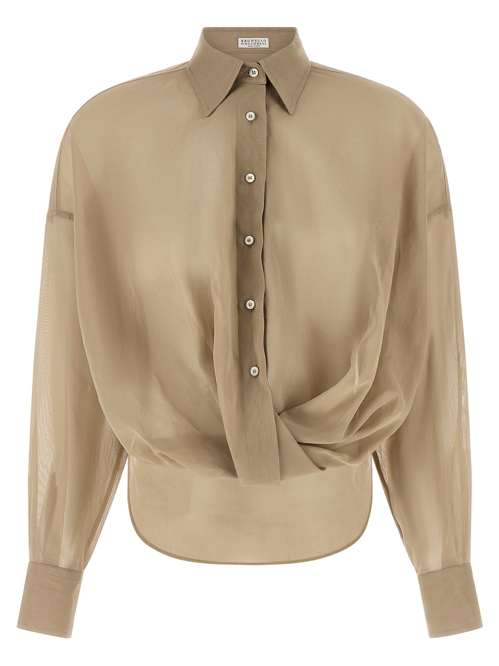 Brunello Cucinelli Women Taffeta Shirt BRUNELLO CUCINELLI