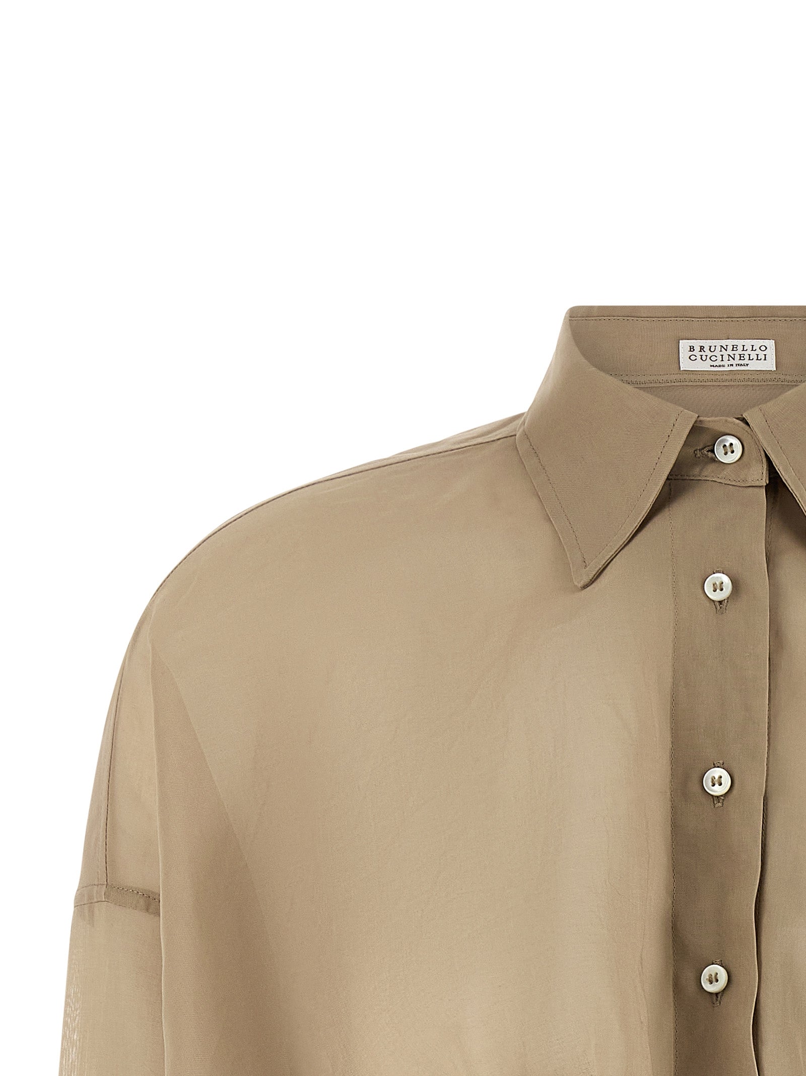 Brunello Cucinelli Women Taffeta Shirt BRUNELLO CUCINELLI