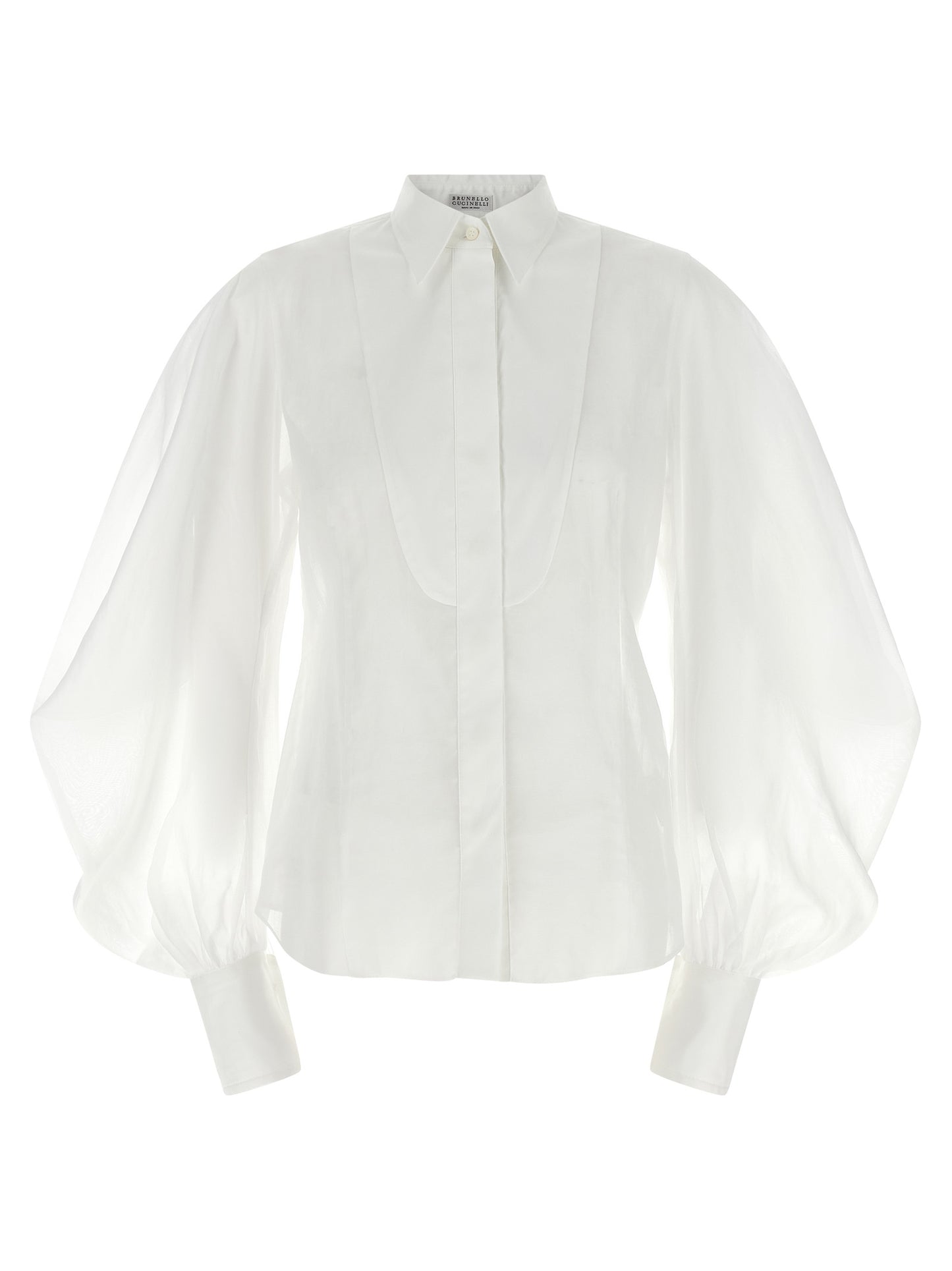 Brunello Cucinelli Women Organza Shirt BRUNELLO CUCINELLI