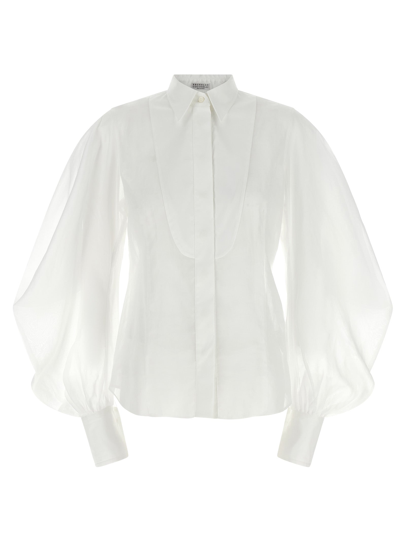 Brunello Cucinelli Women Organza Shirt BRUNELLO CUCINELLI