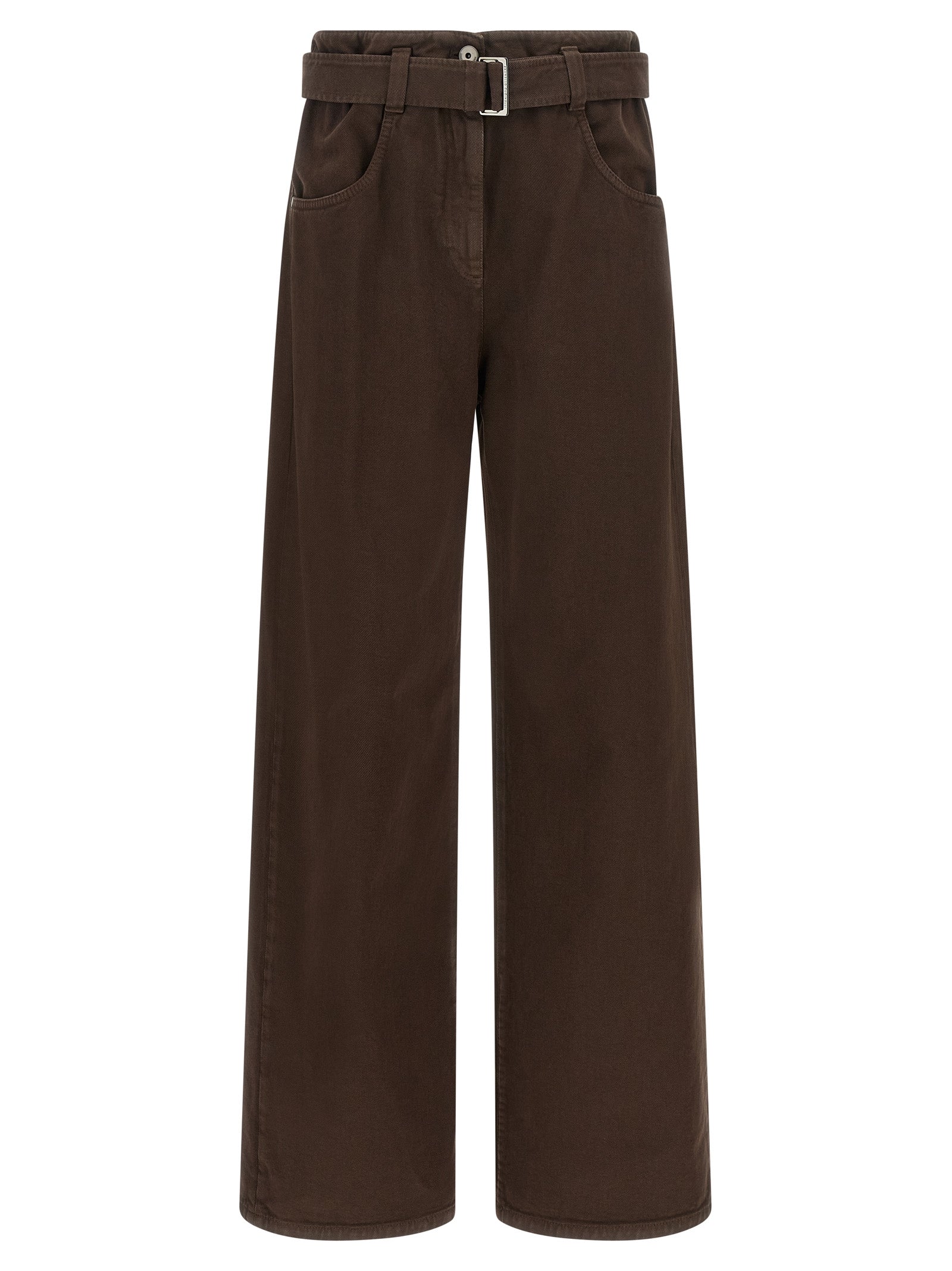 Brunello Cucinelli Women Belted Jeans BRUNELLO CUCINELLI