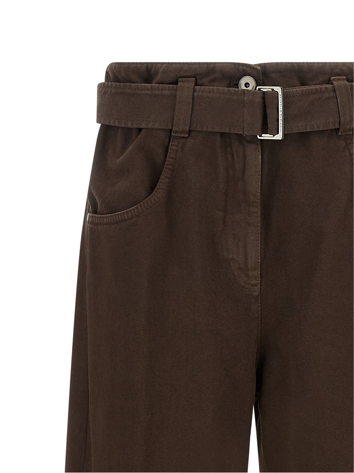 Brunello Cucinelli Women Belted Jeans BRUNELLO CUCINELLI