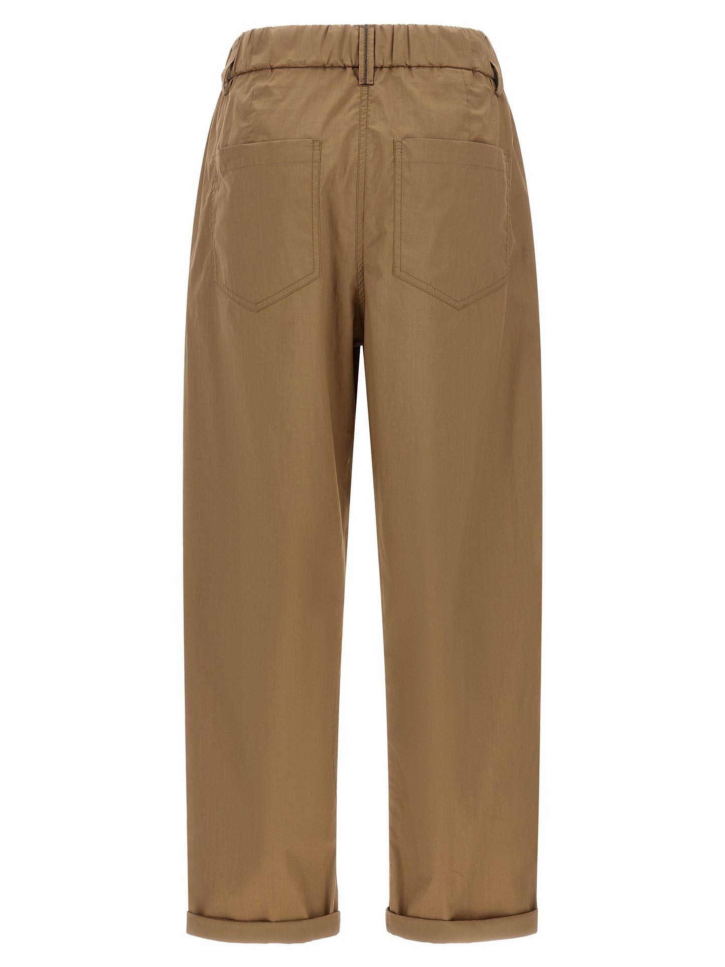Brunello Cucinelli Women 'Track' Poplin Pants BRUNELLO CUCINELLI