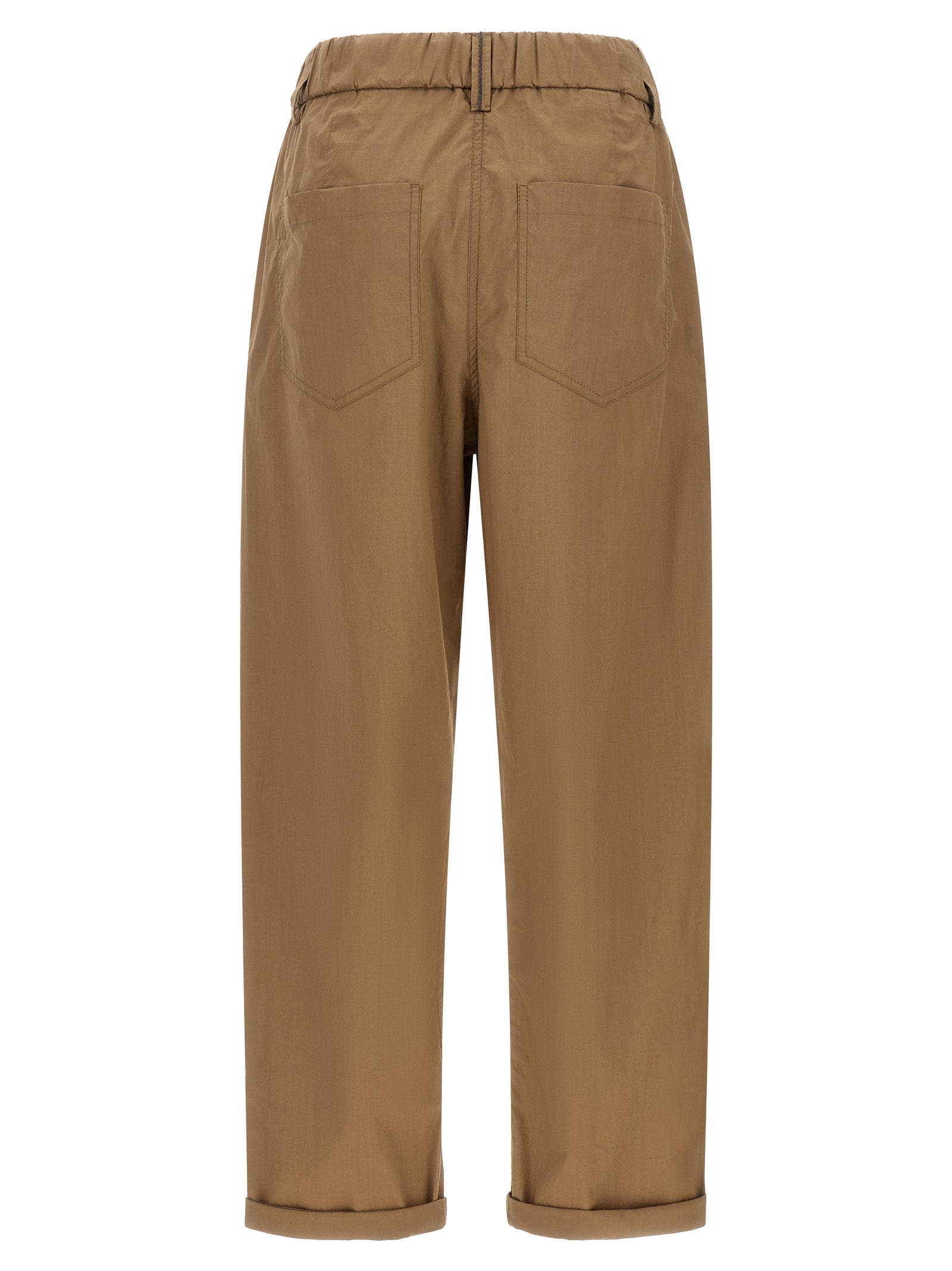 Brunello Cucinelli Women 'Track' Poplin Pants BRUNELLO CUCINELLI