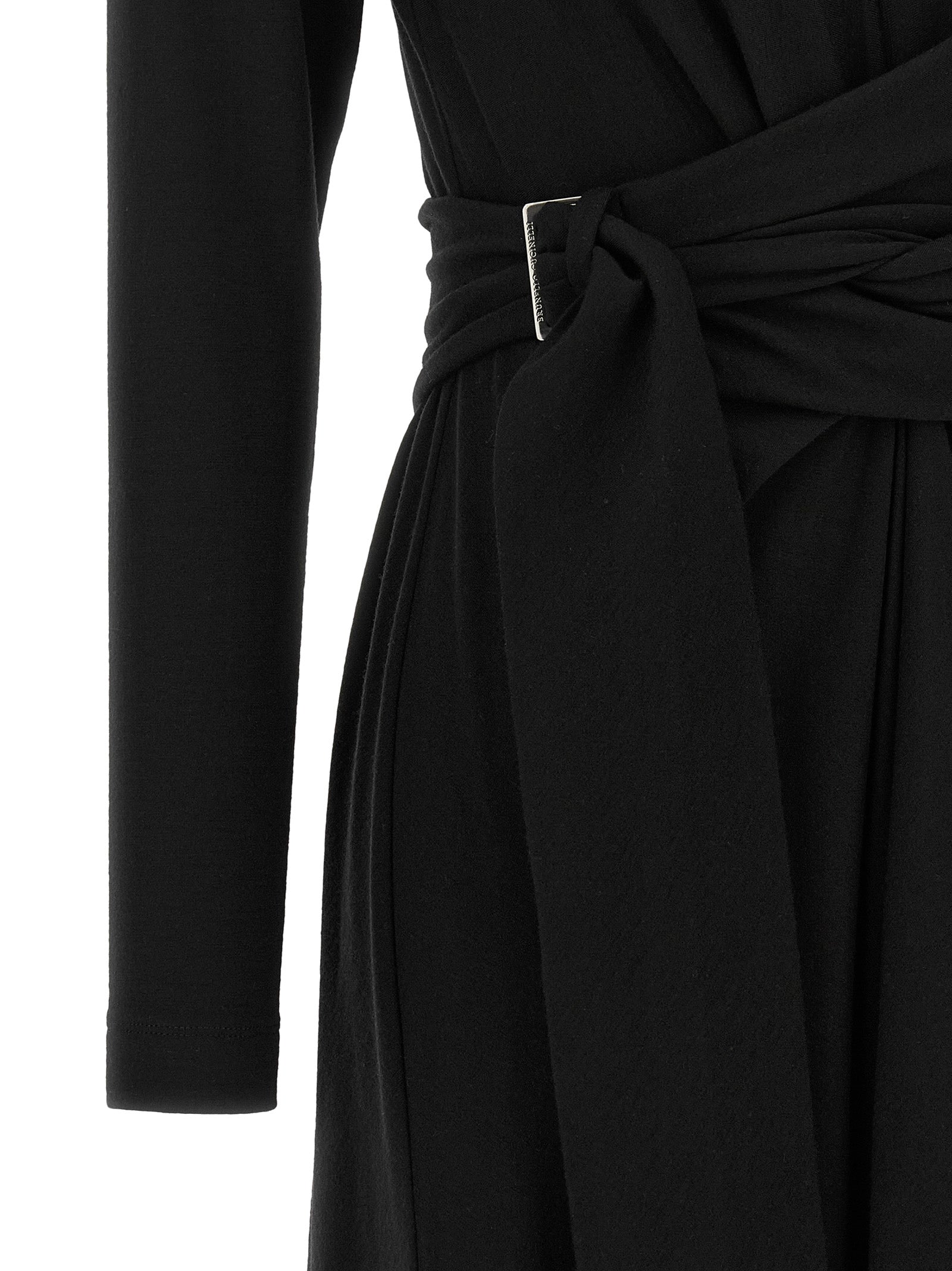 Brunello Cucinelli Women 'Shiny Collar' Dress BRUNELLO CUCINELLI