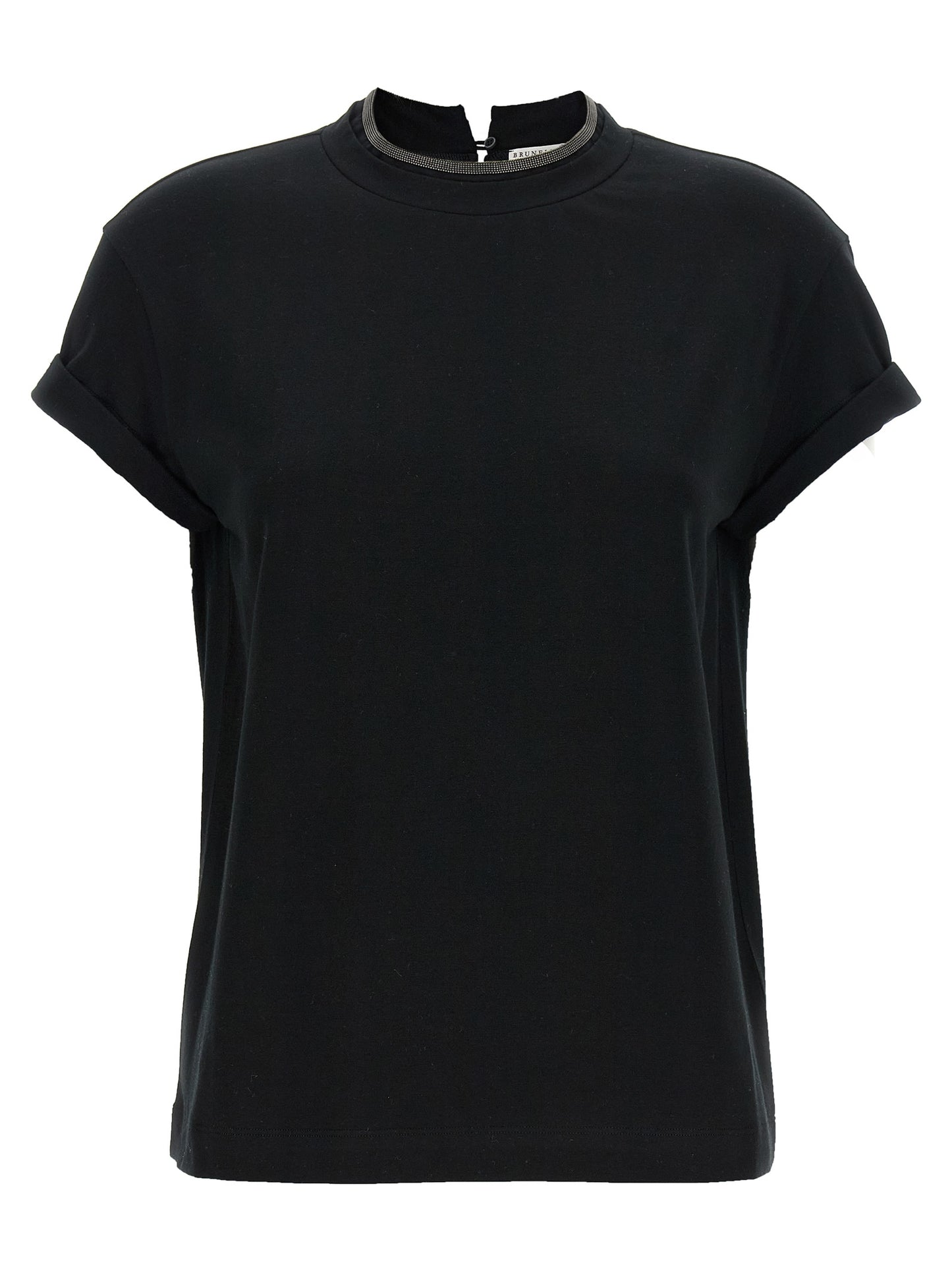 Brunello Cucinelli Women Monile Crew-Neck T-Shirt BRUNELLO CUCINELLI