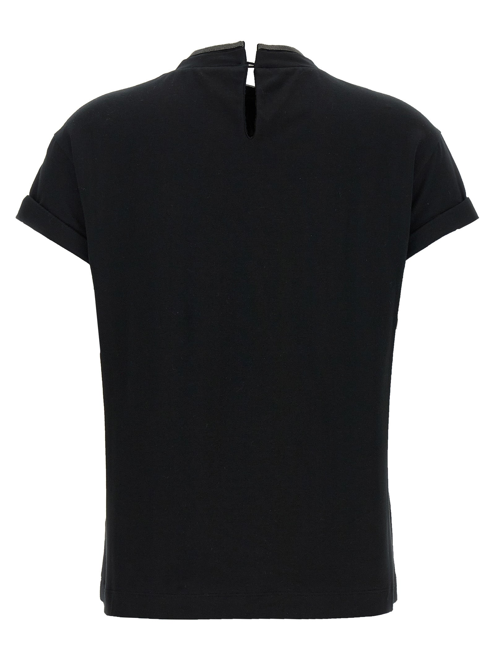 Brunello Cucinelli Women Monile Crew-Neck T-Shirt BRUNELLO CUCINELLI