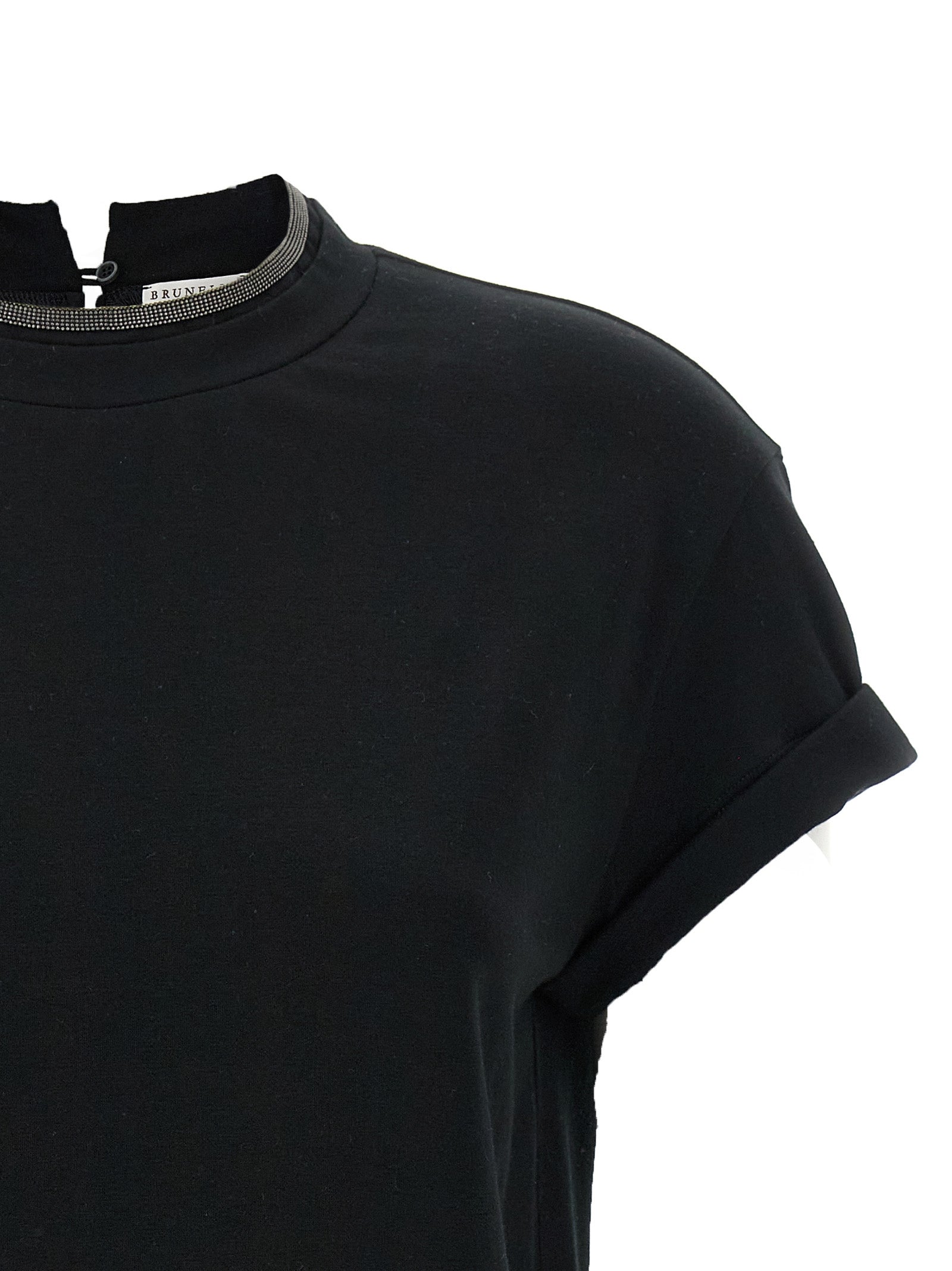 Brunello Cucinelli Women Monile Crew-Neck T-Shirt BRUNELLO CUCINELLI