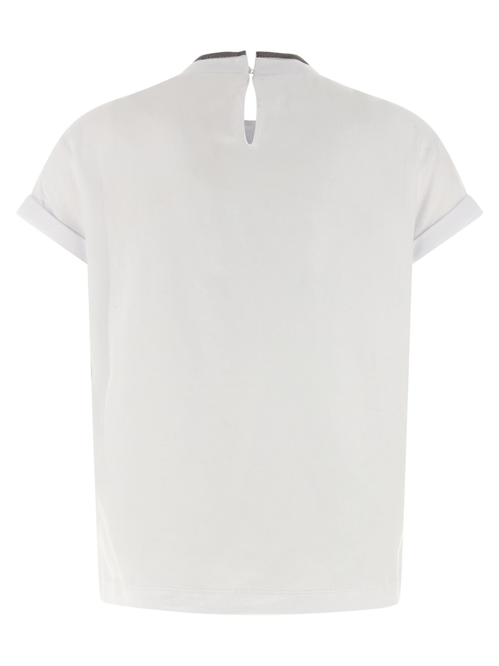 Brunello Cucinelli Women ‘Monile’ Jersey T-Shirt BRUNELLO CUCINELLI