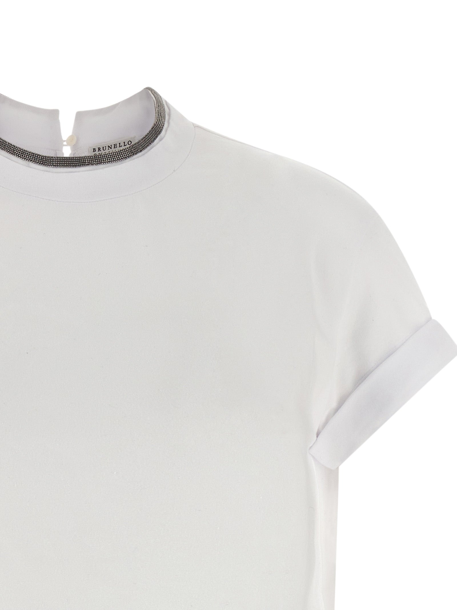 Brunello Cucinelli Women ‘Monile’ Jersey T-Shirt BRUNELLO CUCINELLI