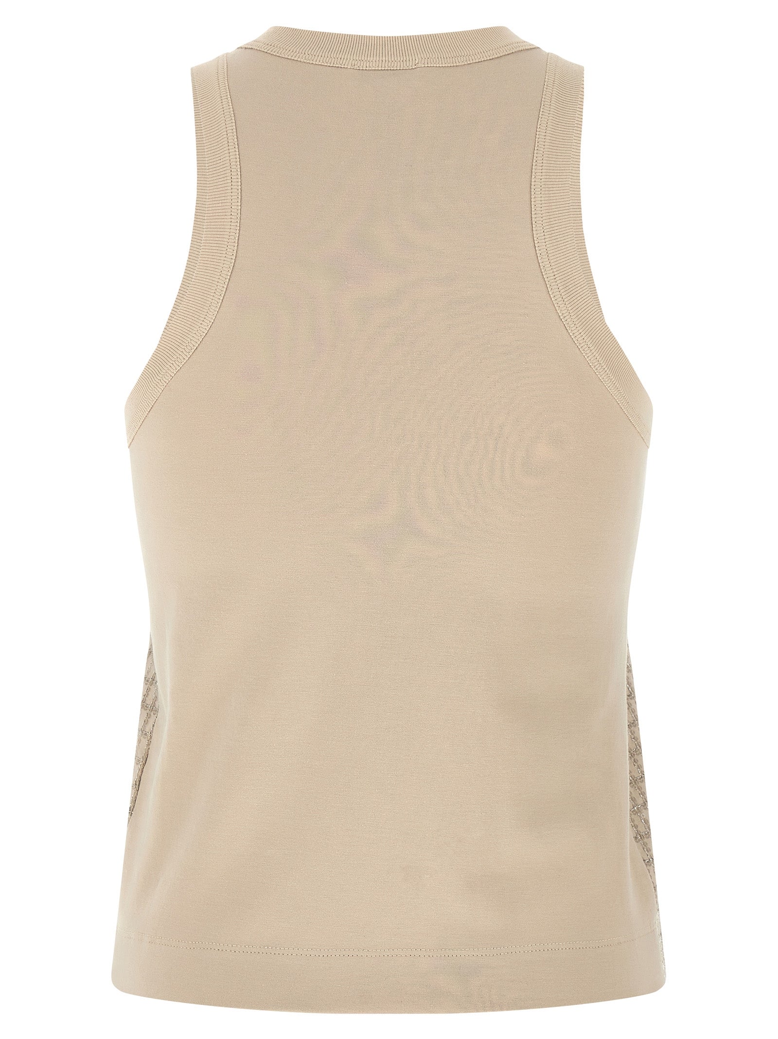Brunello Cucinelli Women 'Dazzling Check Embroidery' Top BRUNELLO CUCINELLI