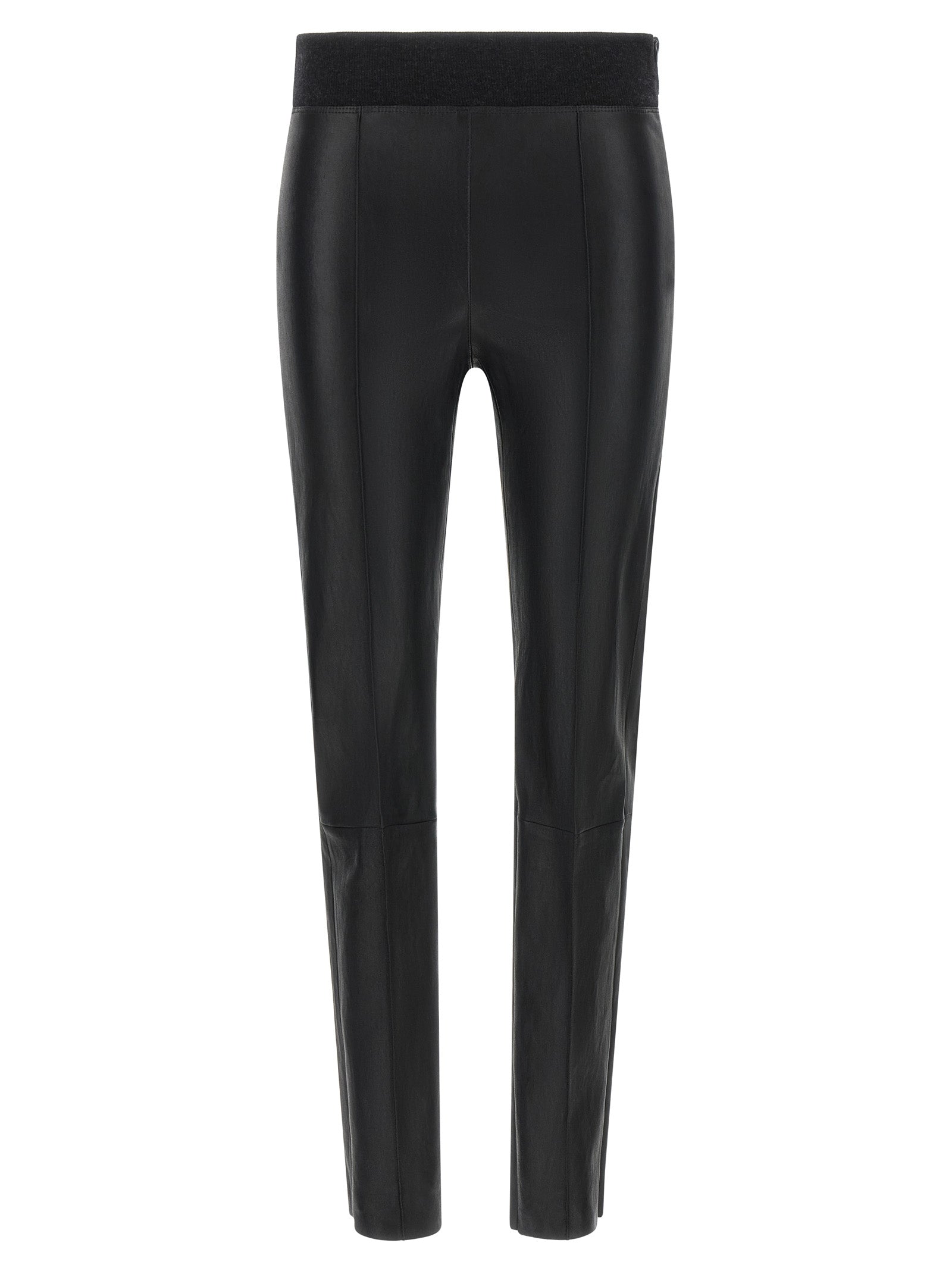 Brunello Cucinelli Women Stretch Nappa Leather Leggings BRUNELLO CUCINELLI