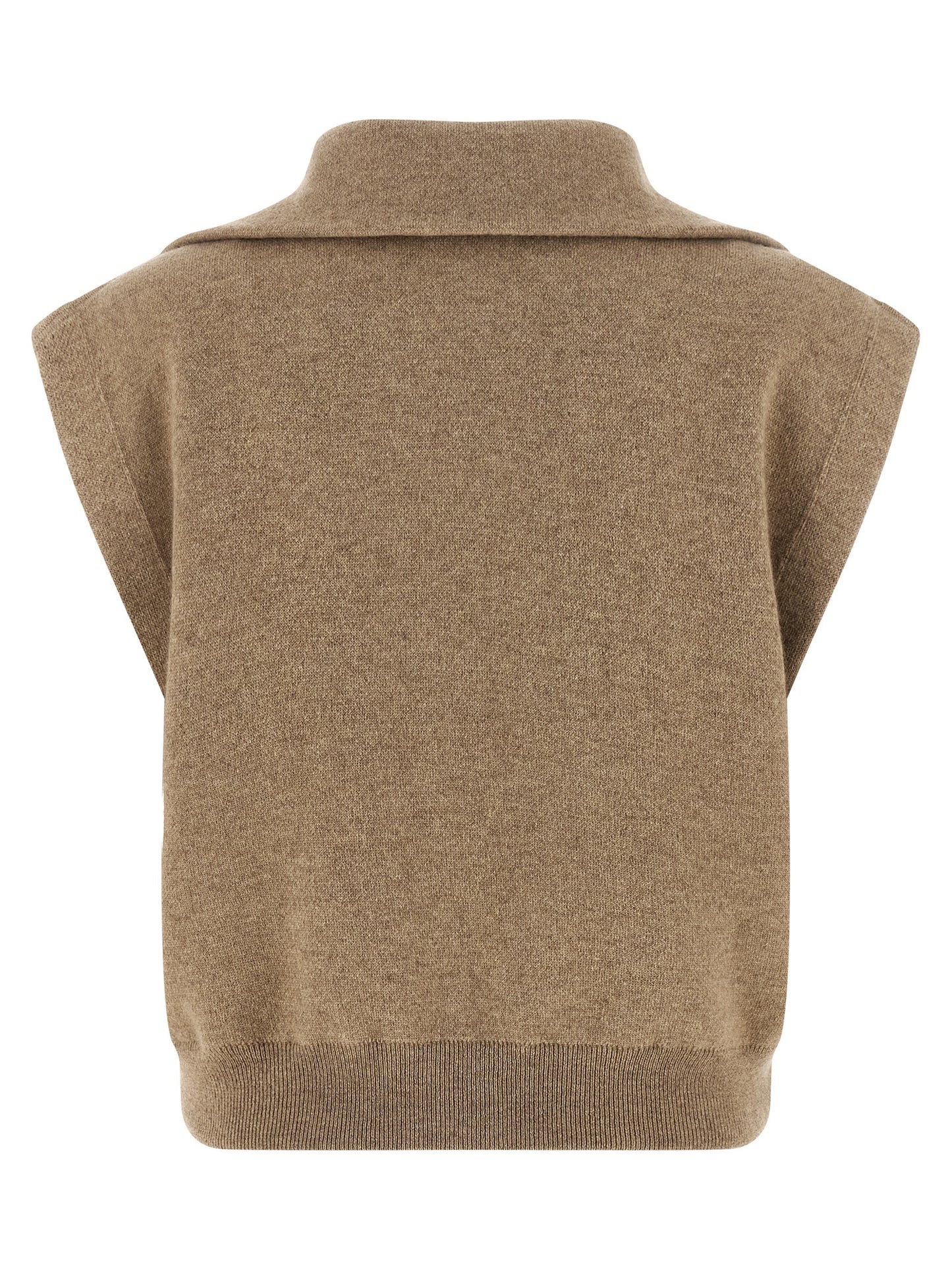 Brunello Cucinelli Women 'Shiny Zipper Pull' Vest BRUNELLO CUCINELLI