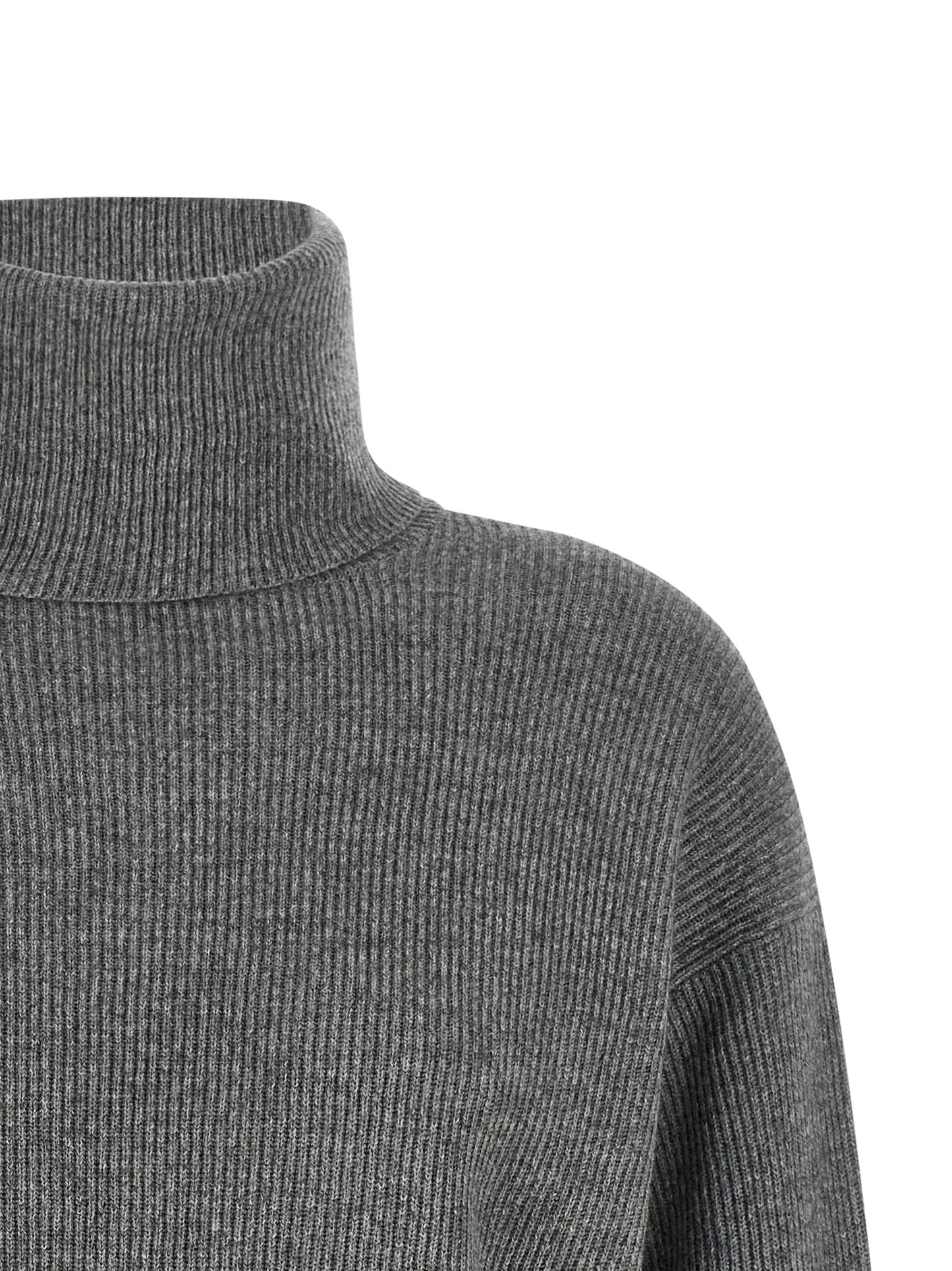 Brunello Cucinelli Women English Ribbed Sweater BRUNELLO CUCINELLI