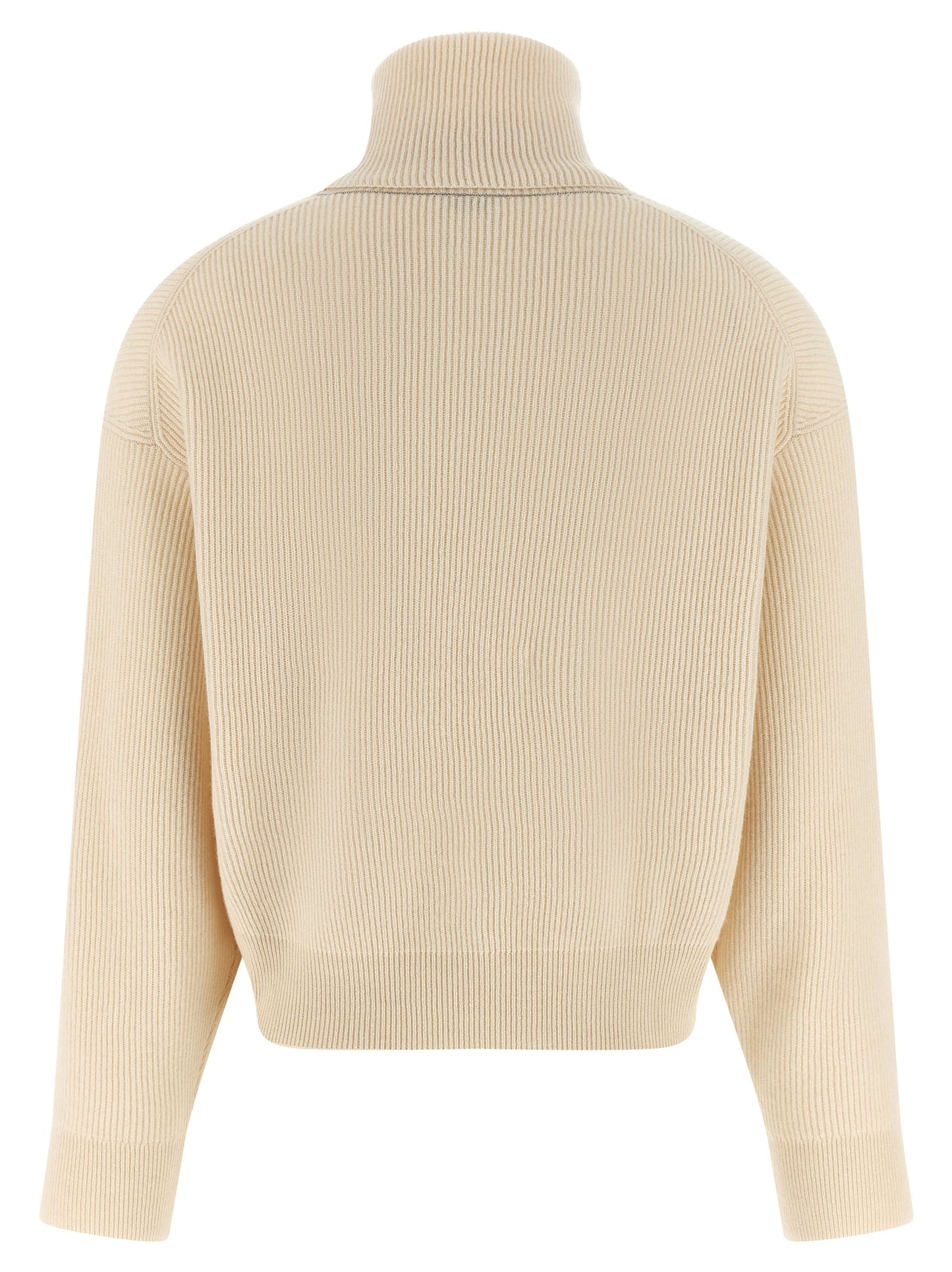 Brunello Cucinelli Women English Ribbed Sweater BRUNELLO CUCINELLI