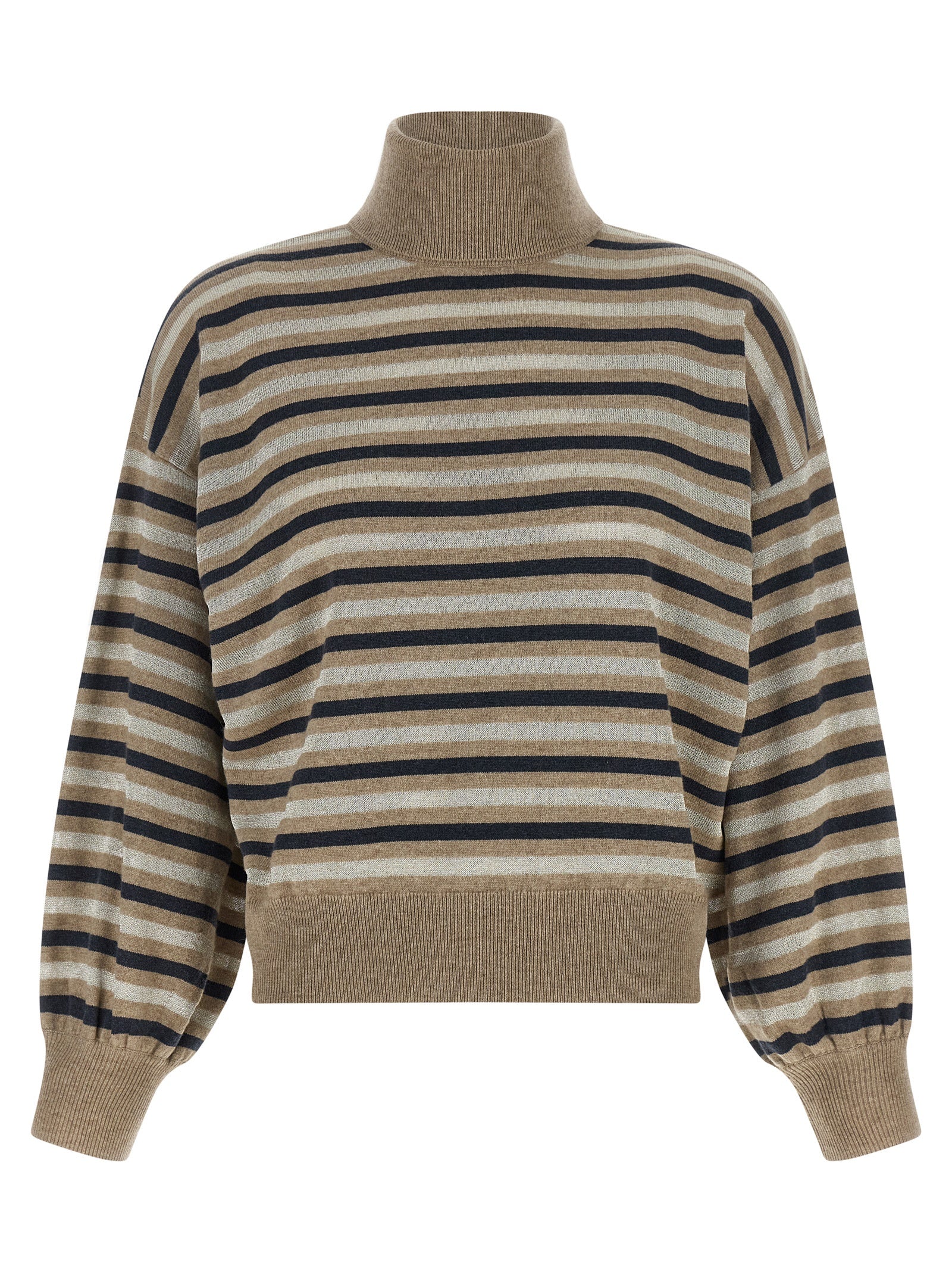 Brunello Cucinelli Women 'Sparkling Stripes' Sweater BRUNELLO CUCINELLI