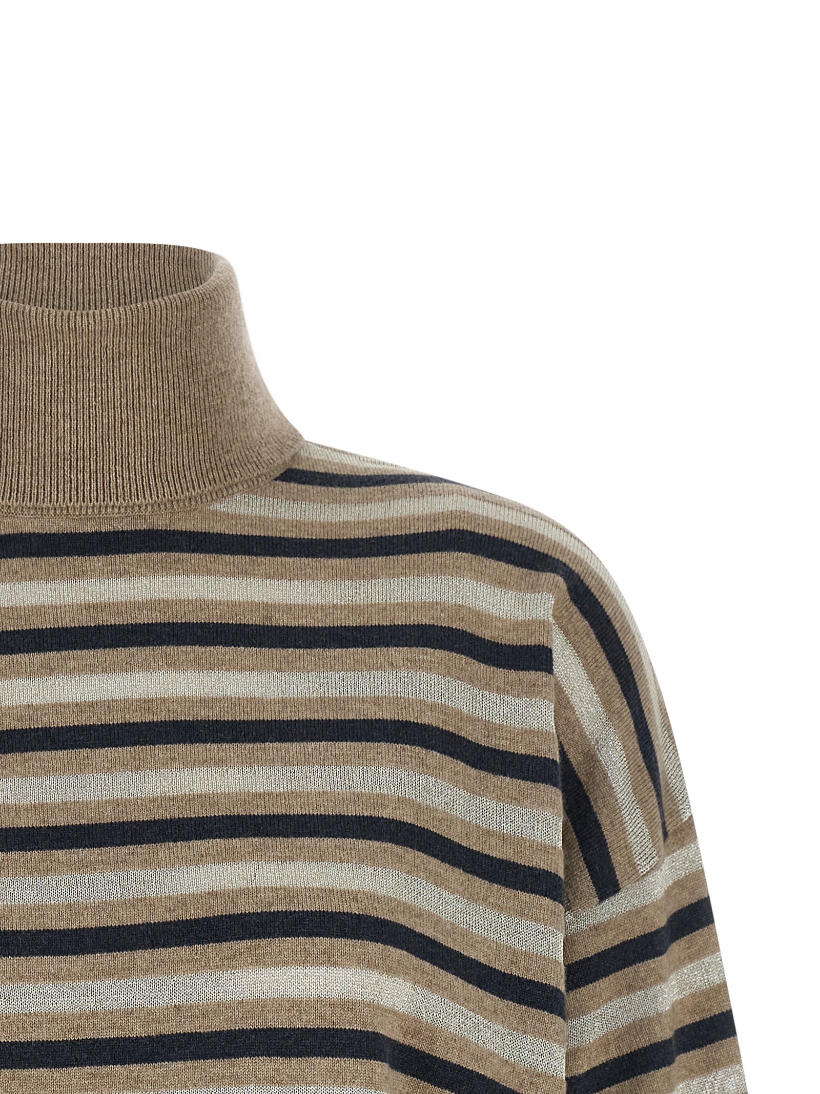 Brunello Cucinelli Women 'Sparkling Stripes' Sweater BRUNELLO CUCINELLI