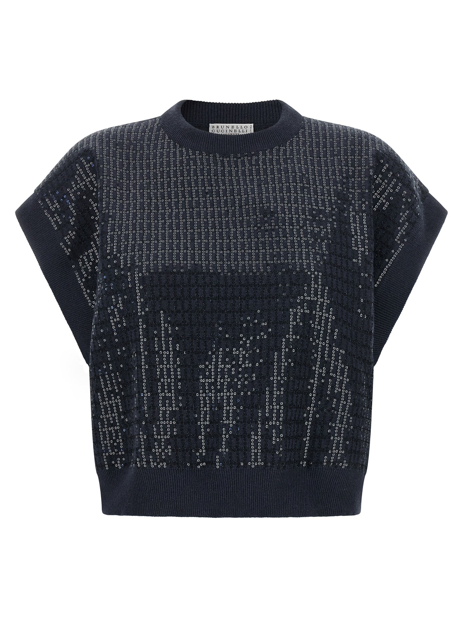 Brunello Cucinelli Women Sequin Embroidered Sweater BRUNELLO CUCINELLI