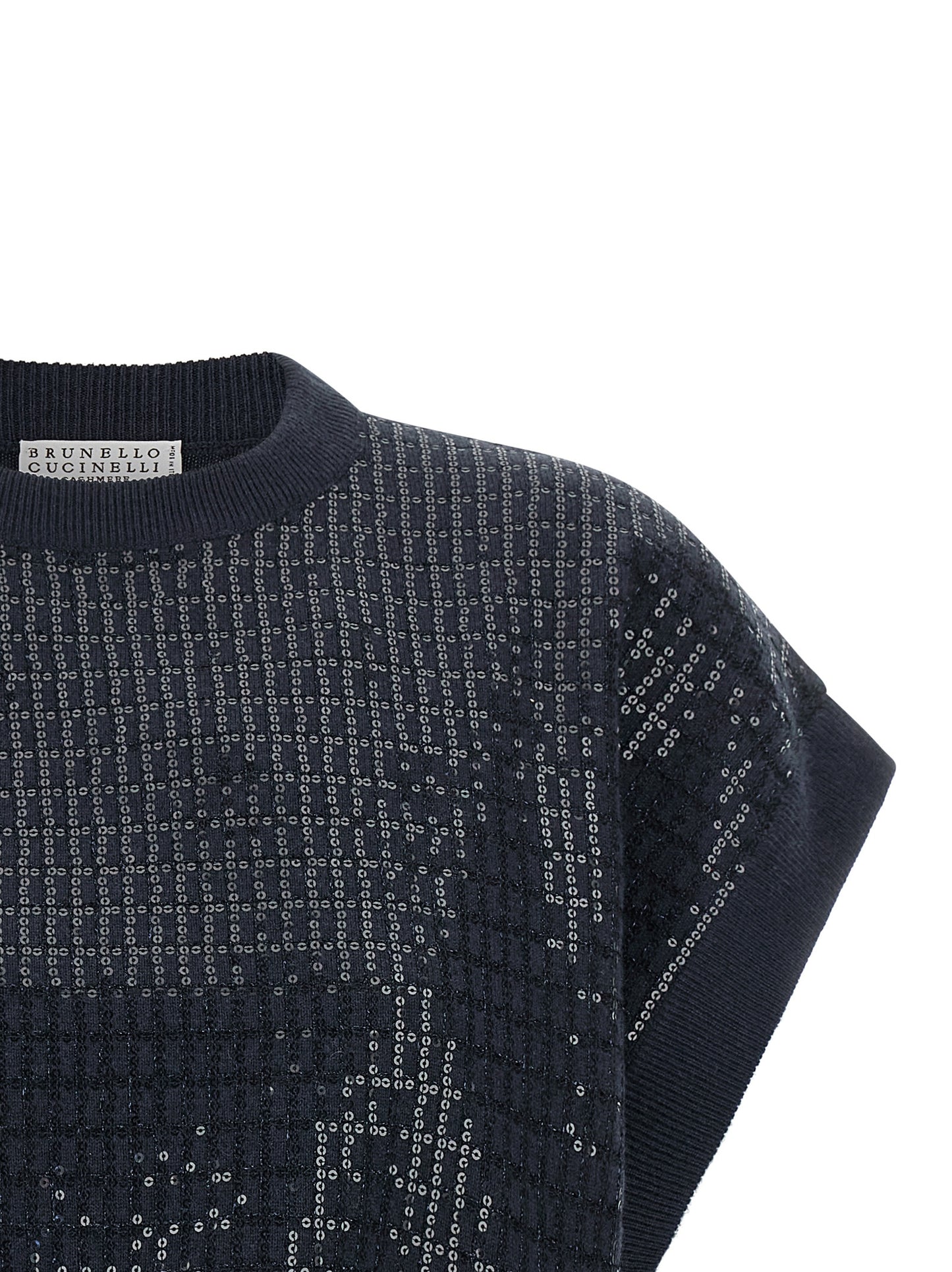 Brunello Cucinelli Women Sequin Embroidered Sweater BRUNELLO CUCINELLI