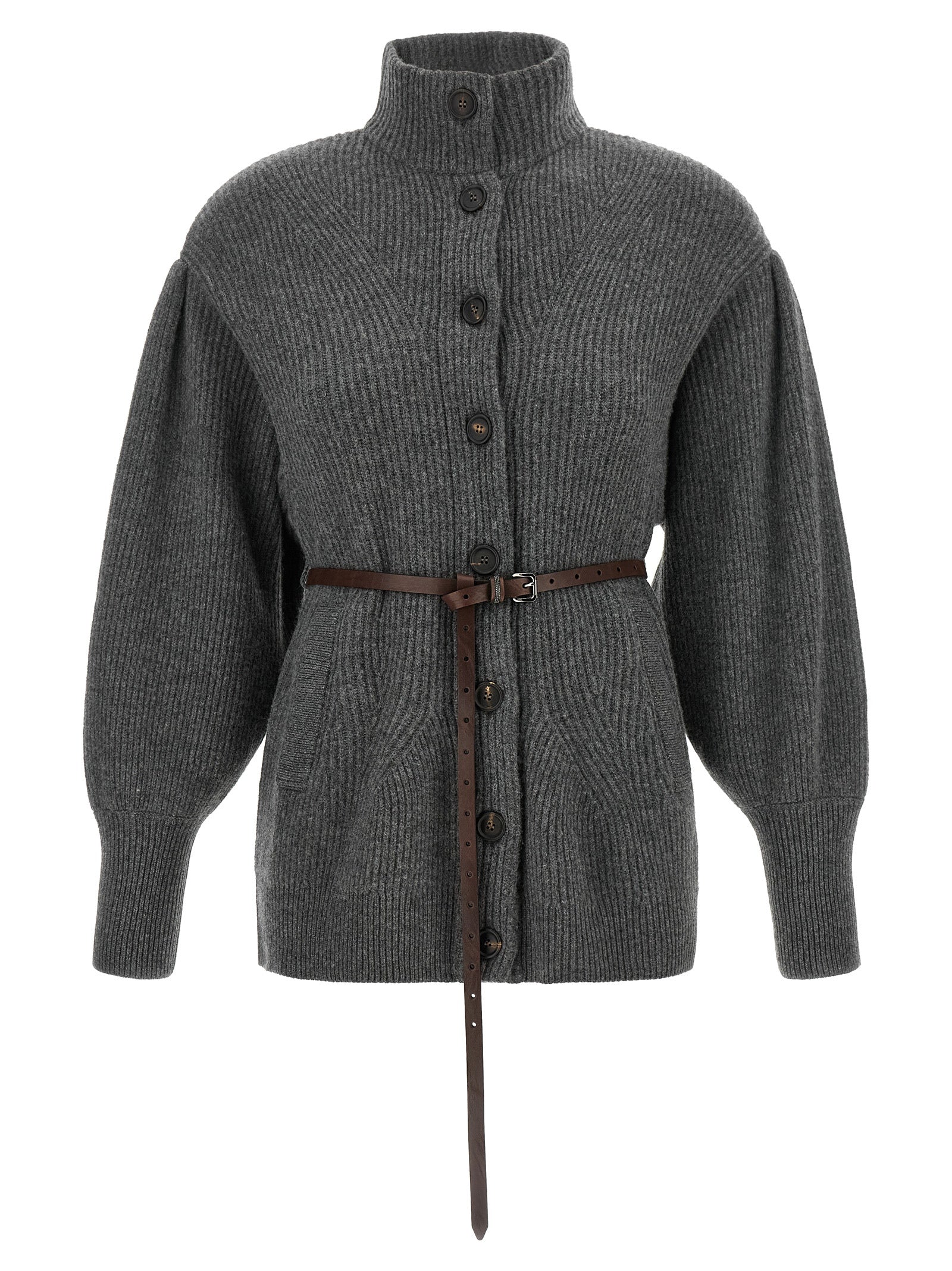 Brunello Cucinelli Women Belted Cardigan BRUNELLO CUCINELLI