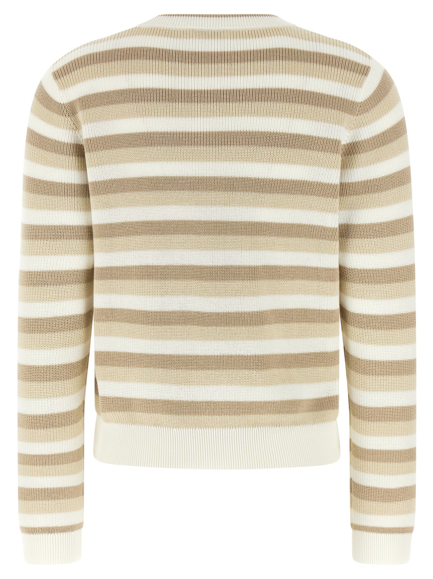 Brunello Cucinelli Women Striped Cotton Sweater BRUNELLO CUCINELLI