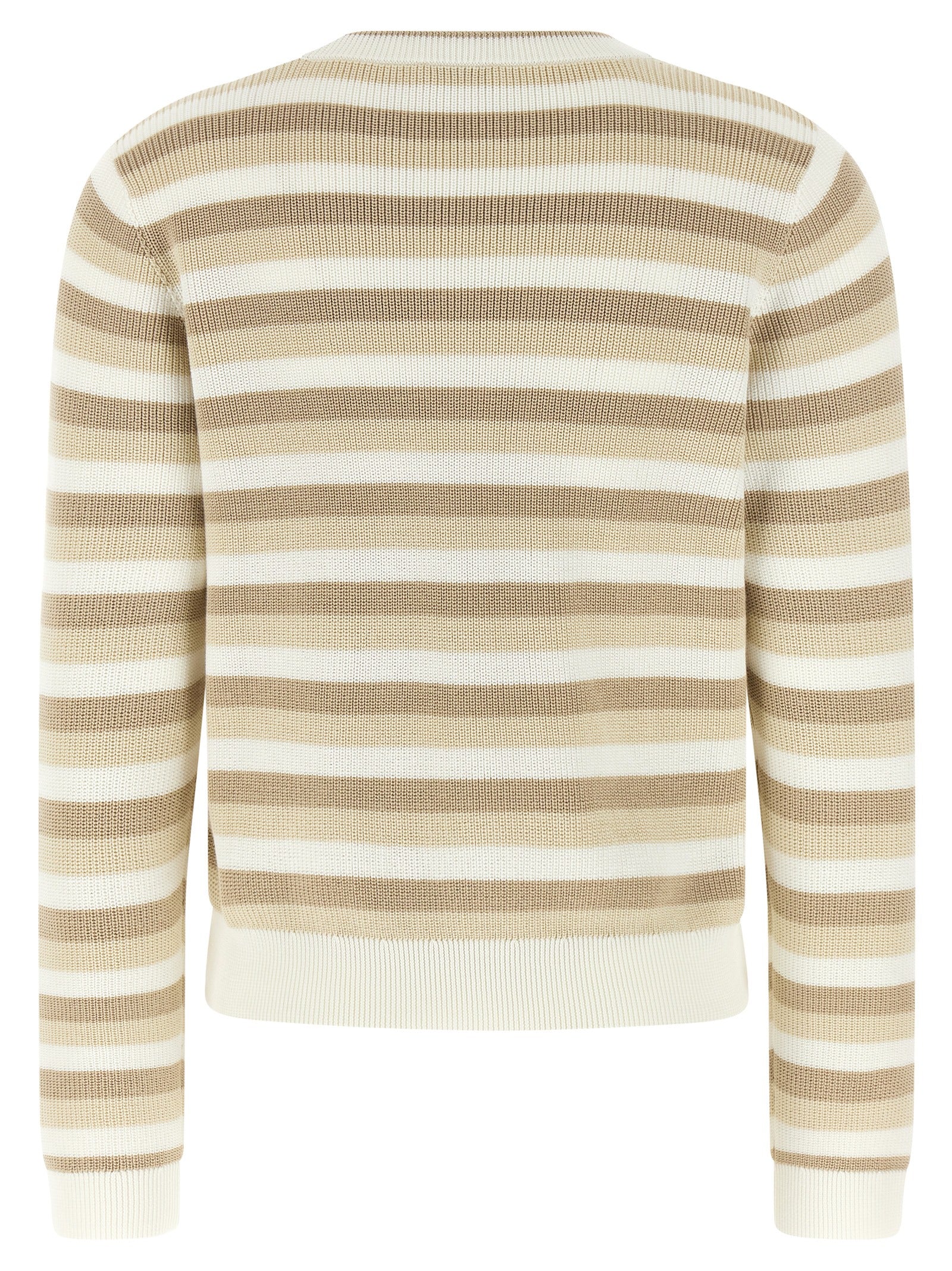 Brunello Cucinelli Women Striped Cotton Sweater BRUNELLO CUCINELLI