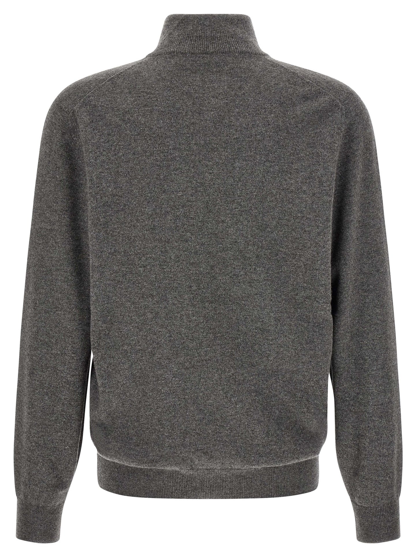 Brunello Cucinelli Men Half-Zip Cashmere Sweater BRUNELLO CUCINELLI