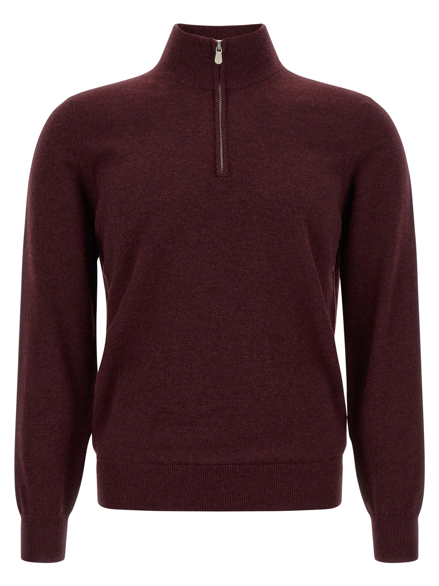 Brunello Cucinelli Men Half-Zip Cashmere Sweater BRUNELLO CUCINELLI