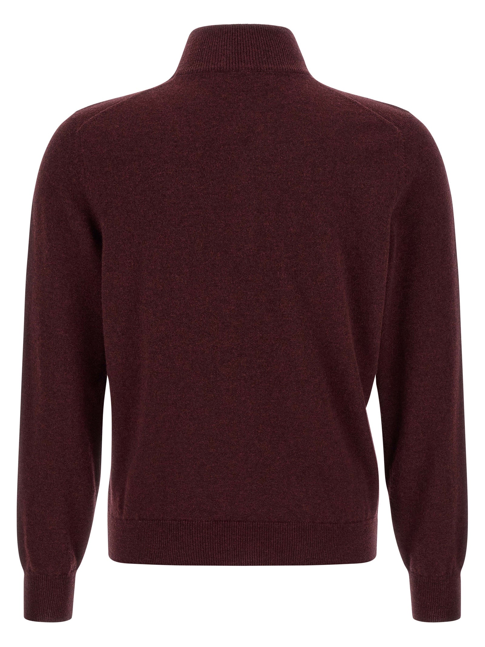 Brunello Cucinelli Men Half-Zip Cashmere Sweater BRUNELLO CUCINELLI