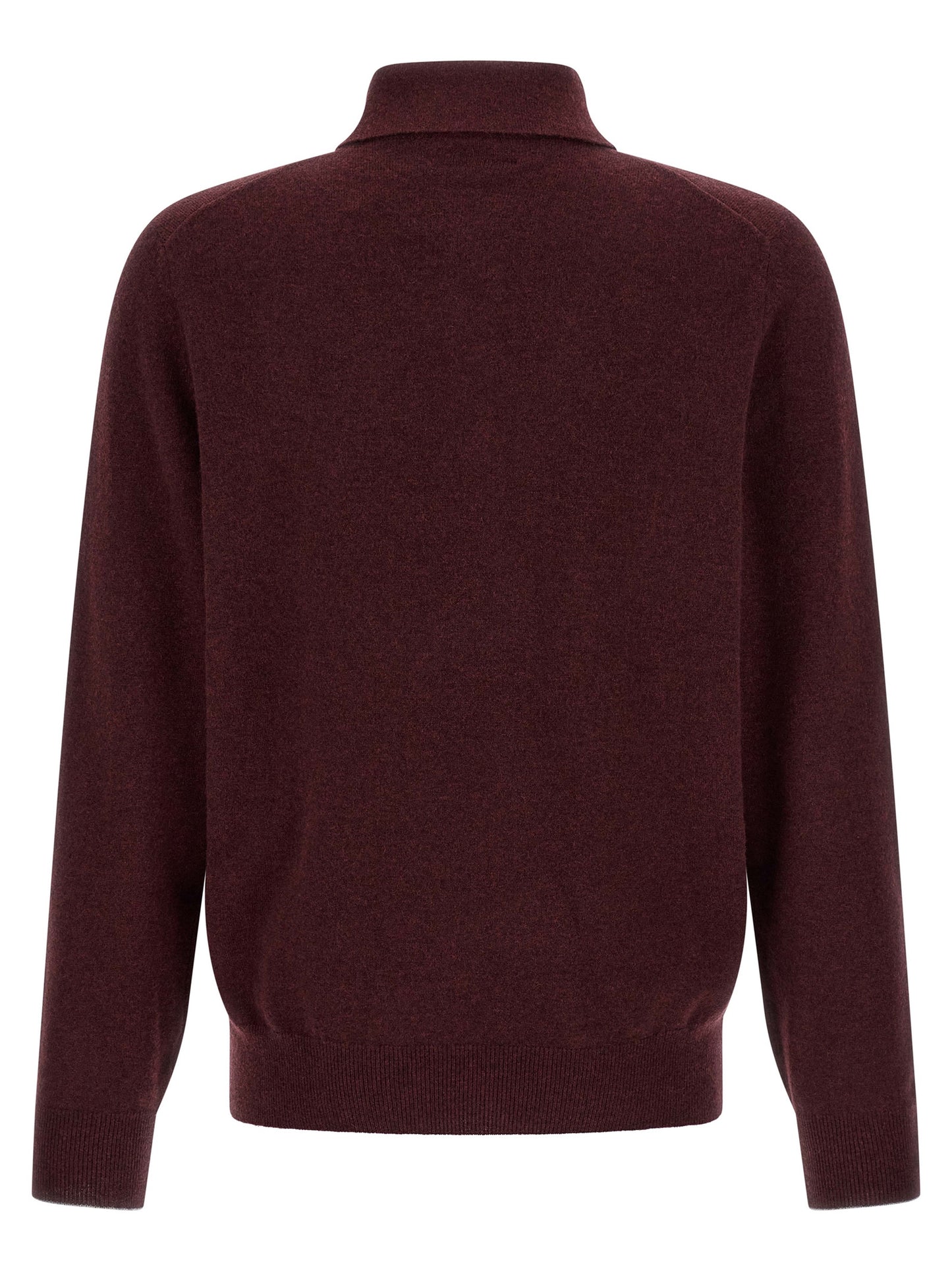 Brunello Cucinelli Men Cashmere Knit Polo Shirt BRUNELLO CUCINELLI
