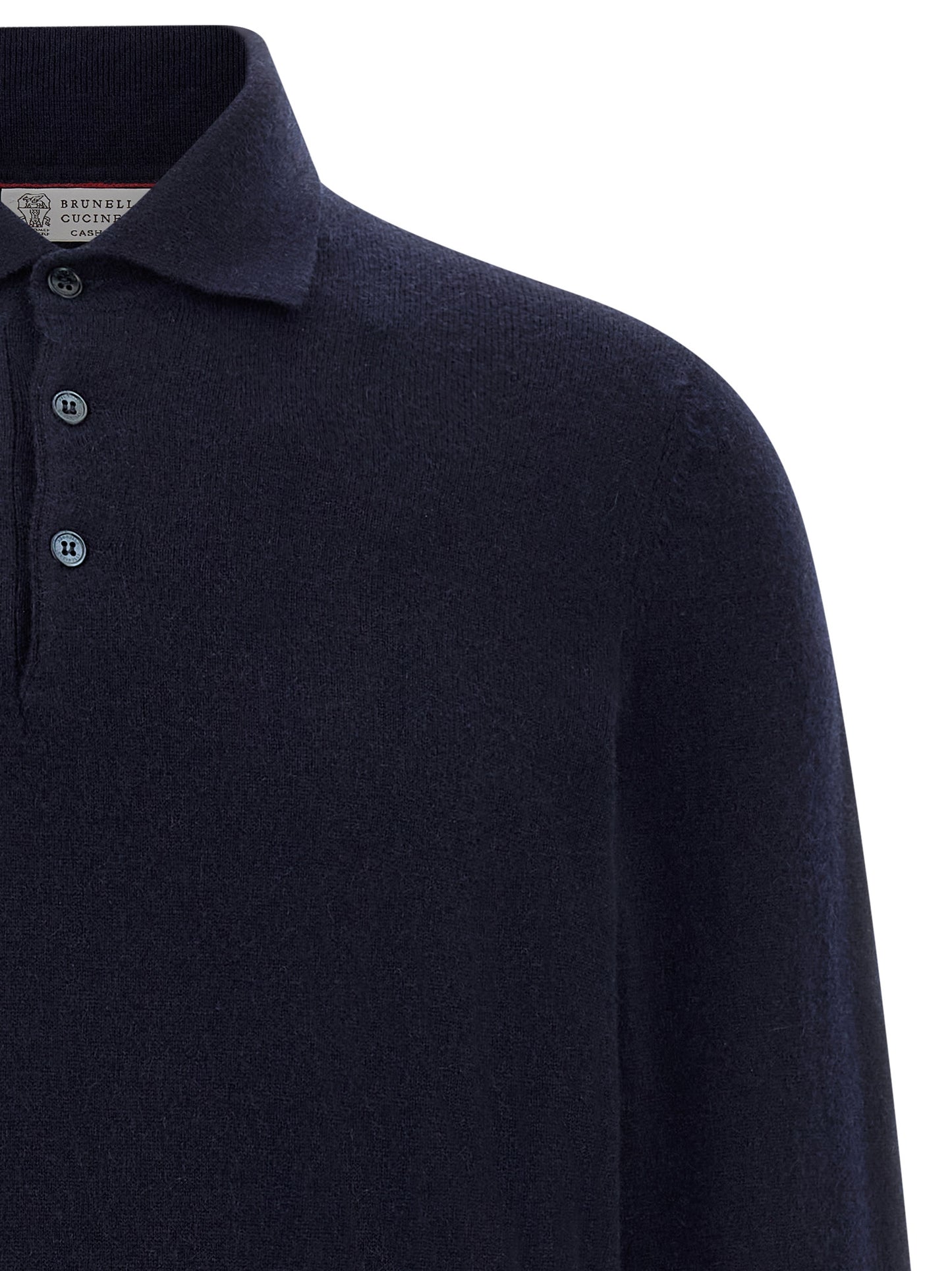 Brunello Cucinelli Men Cashmere Polo Shirt BRUNELLO CUCINELLI