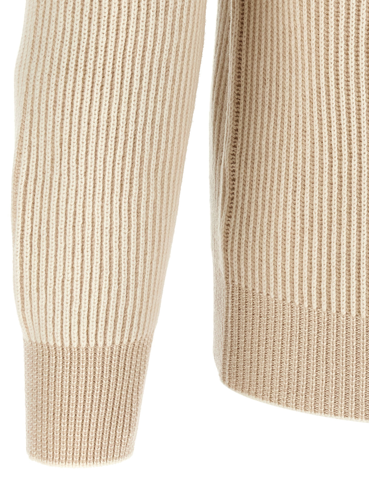 Brunello Cucinelli Men English Ribbed Sweater BRUNELLO CUCINELLI