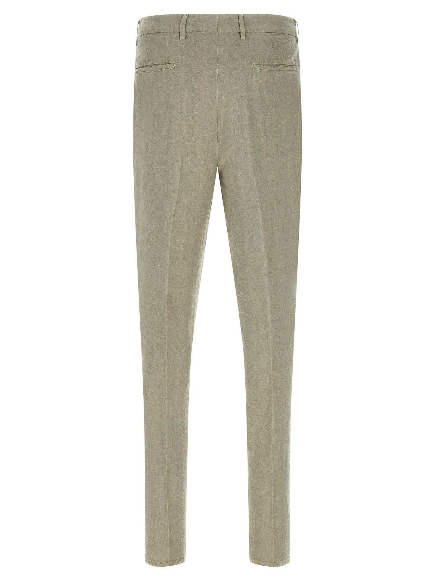 Brunello Cucinelli Men Linen Gabardine Trousers BRUNELLO CUCINELLI