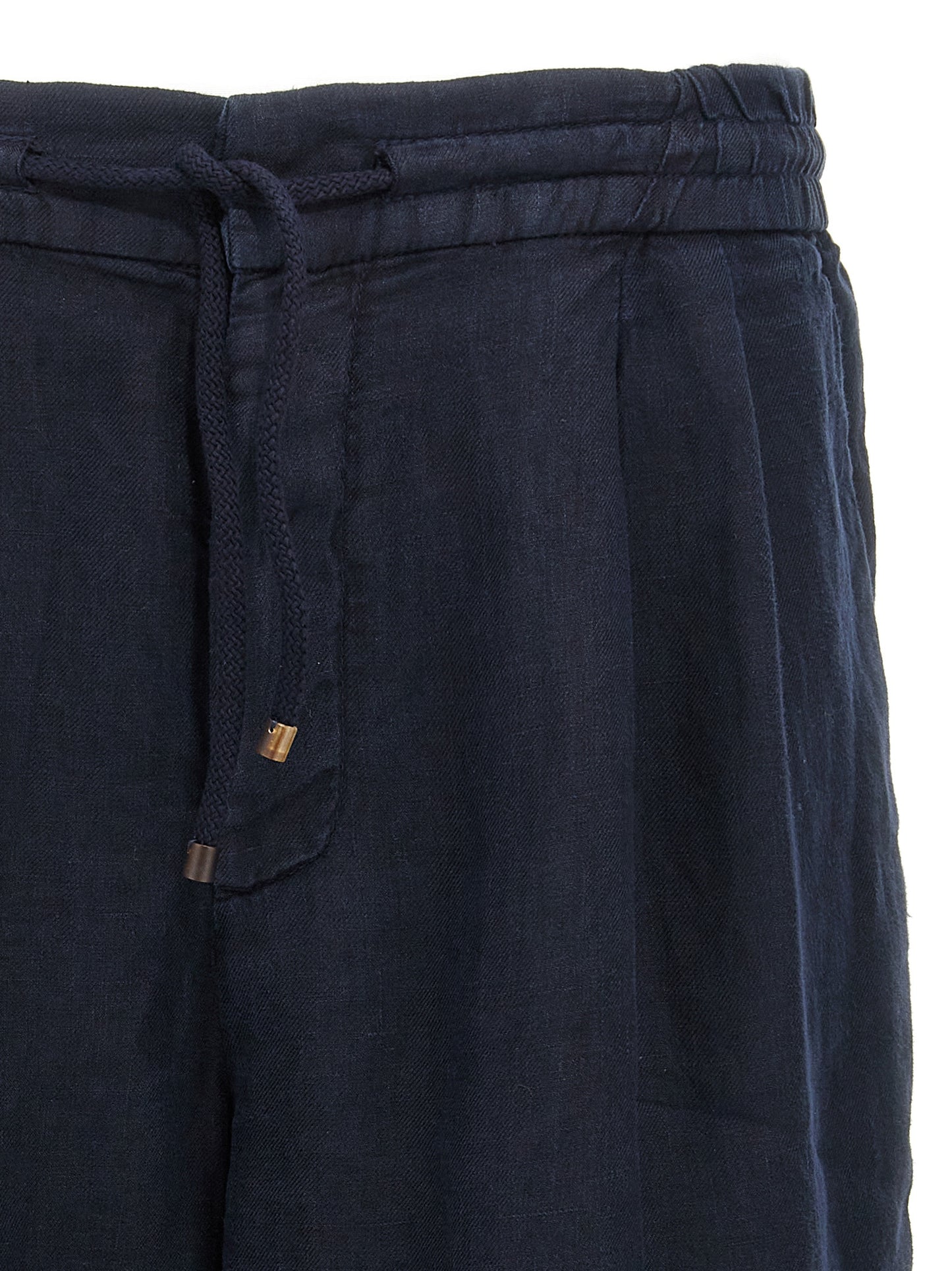 Brunello Cucinelli Men Linen Bermuda Shorts BRUNELLO CUCINELLI