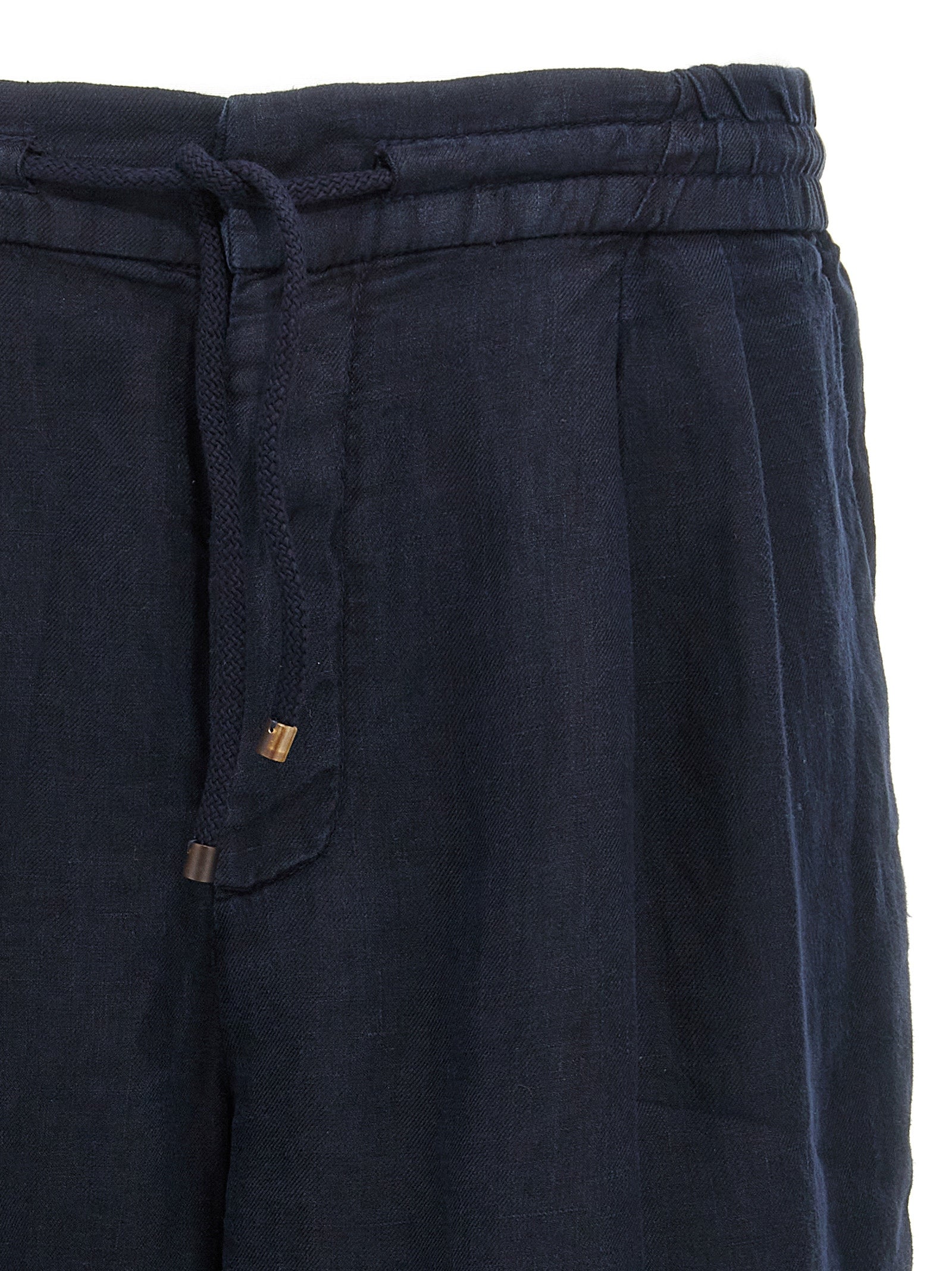 Brunello Cucinelli Men Linen Bermuda Shorts BRUNELLO CUCINELLI