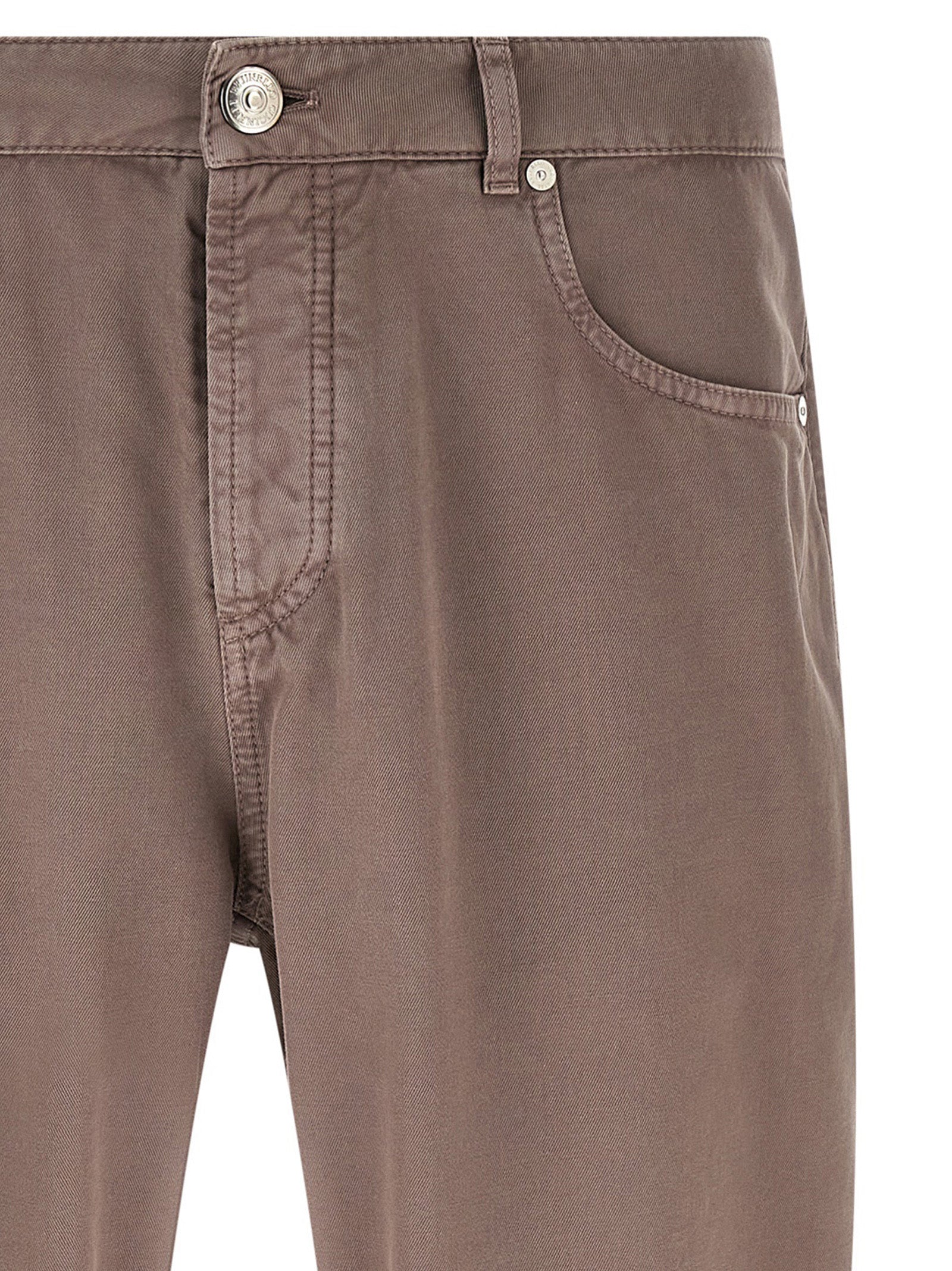 Brunello Cucinelli Men Five-Pocket Pants BRUNELLO CUCINELLI