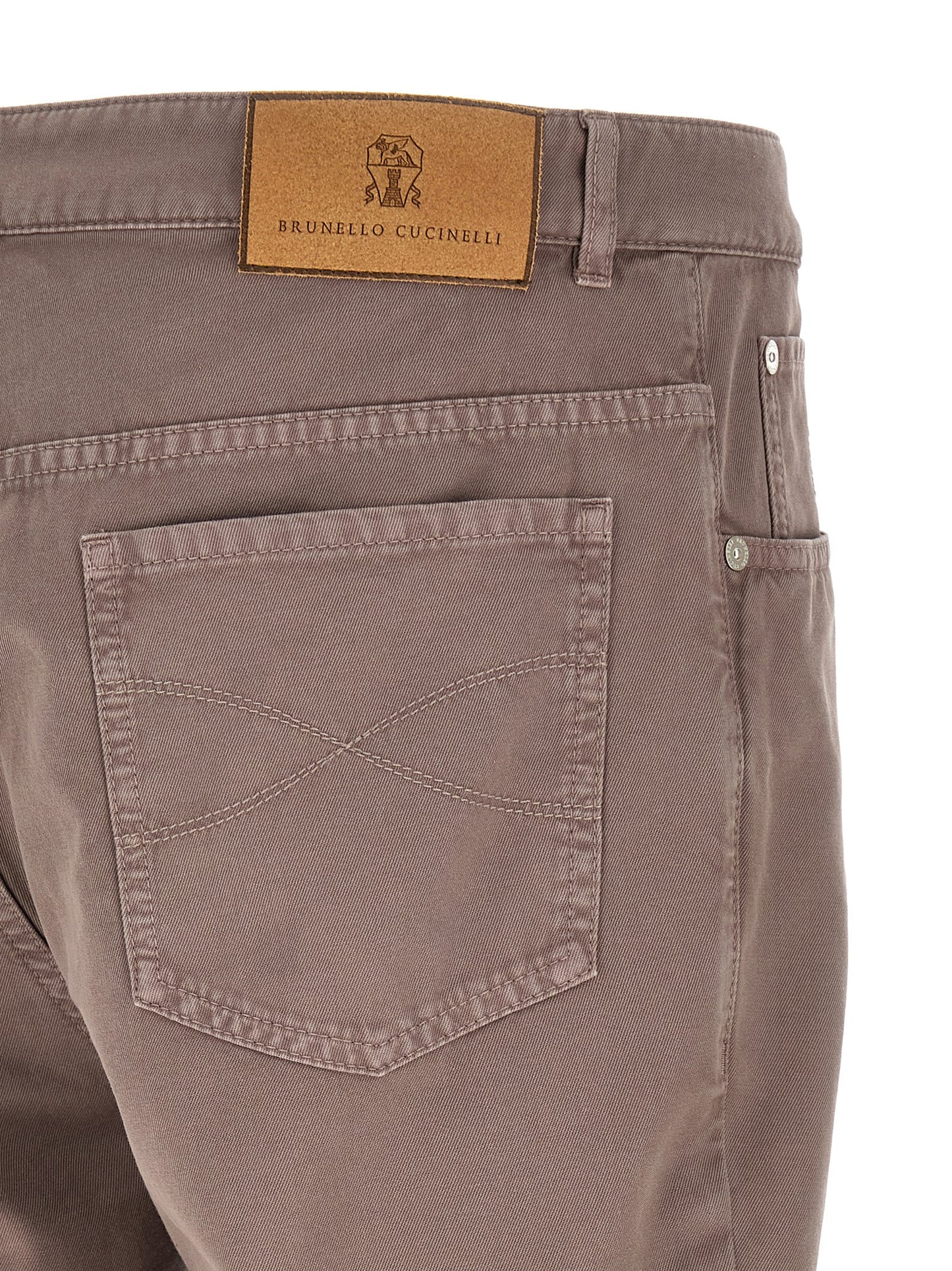 Brunello Cucinelli Men Five-Pocket Pants BRUNELLO CUCINELLI
