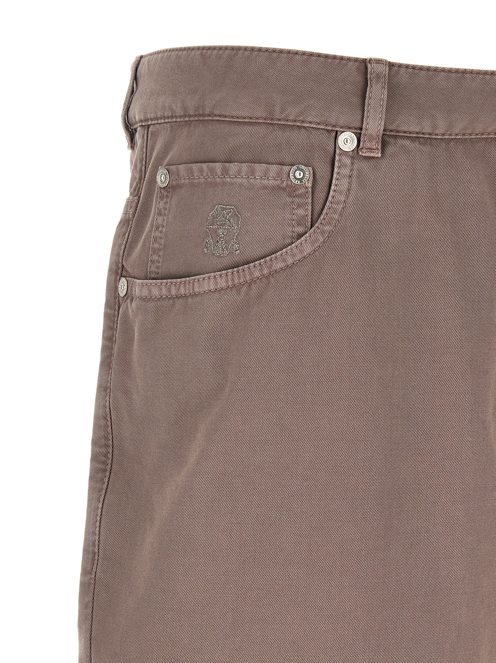 Brunello Cucinelli Men Five-Pocket Pants BRUNELLO CUCINELLI