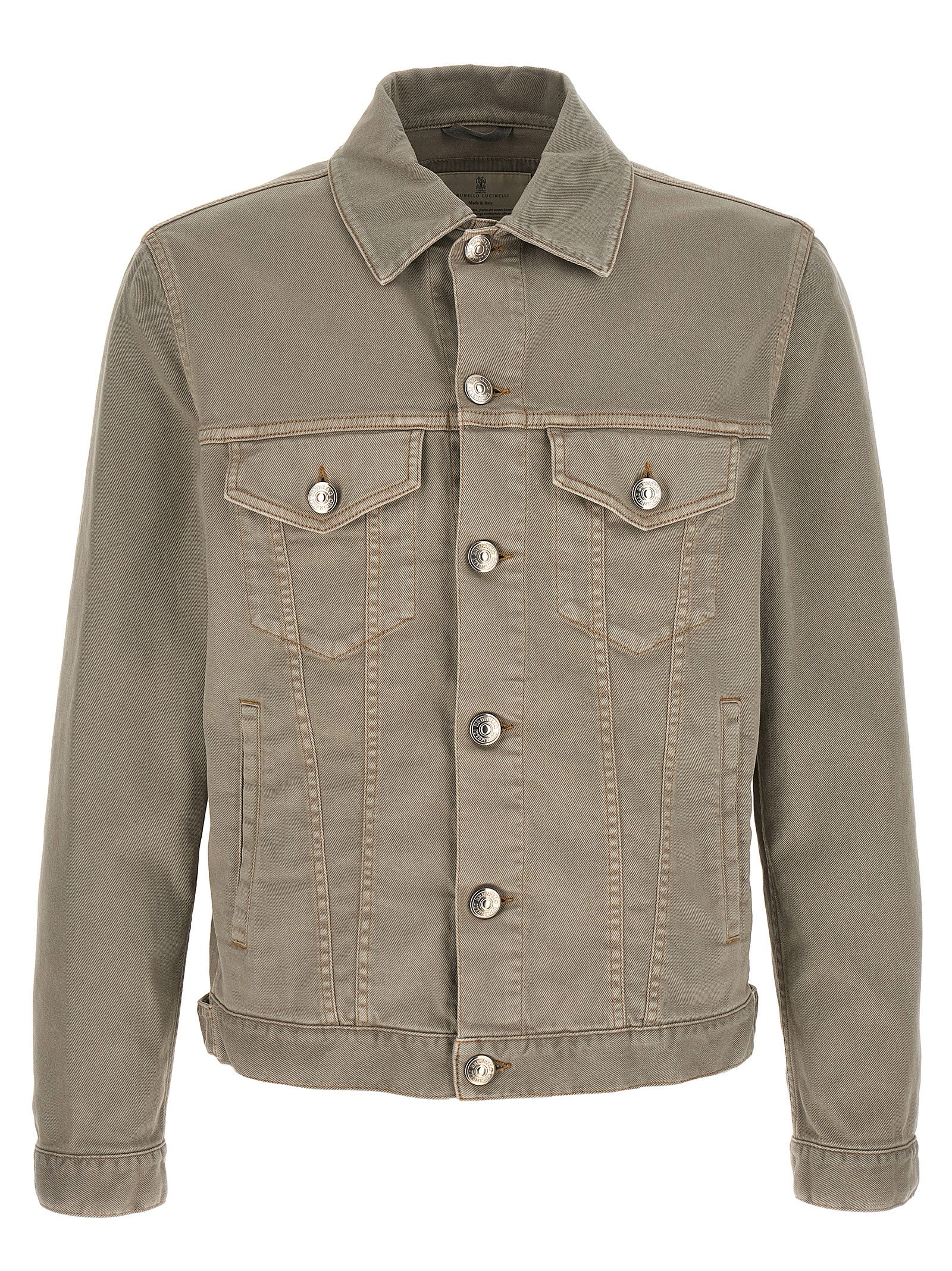 Brunello Cucinelli Men Denim Jacket BRUNELLO CUCINELLI